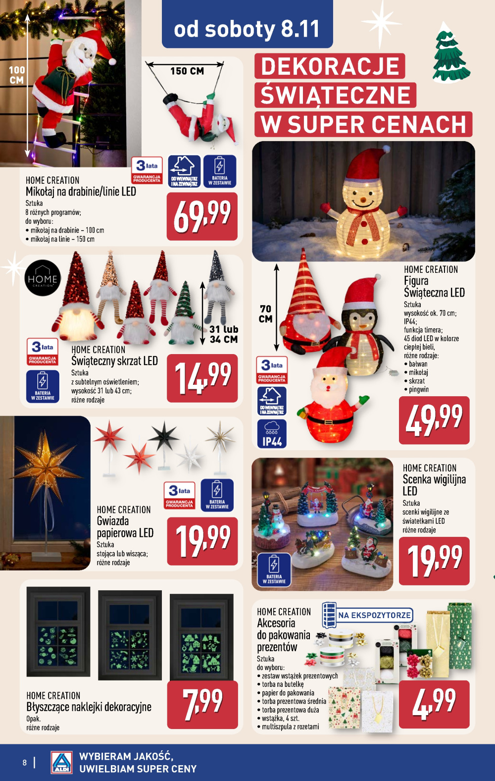 Leták Aldi offerta - Artykuły przemysłowe i tekstylia, Polsko - strana 8