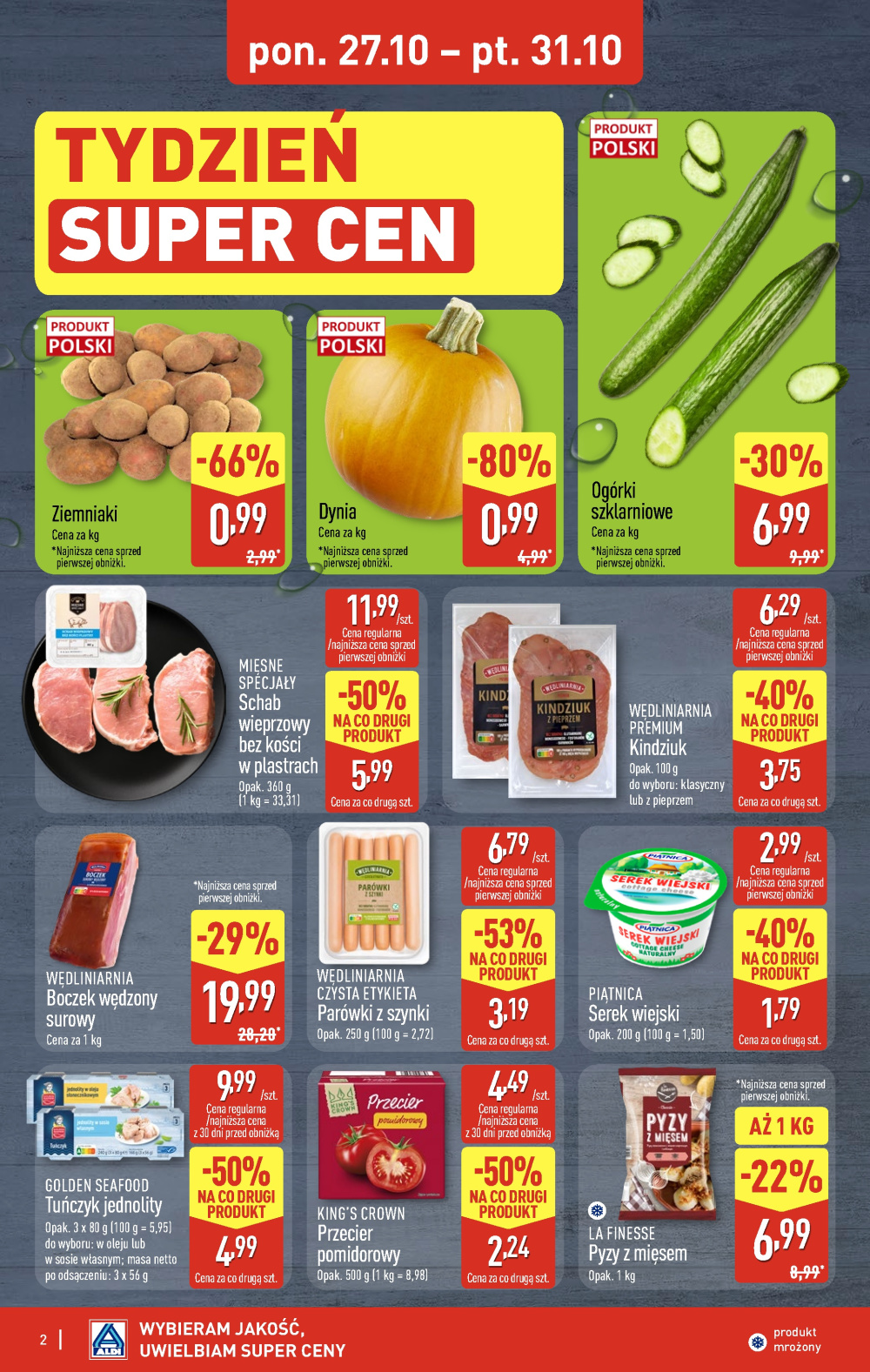 Leták Aldi offerta - Oferta weekendowa, Polsko - strana 2