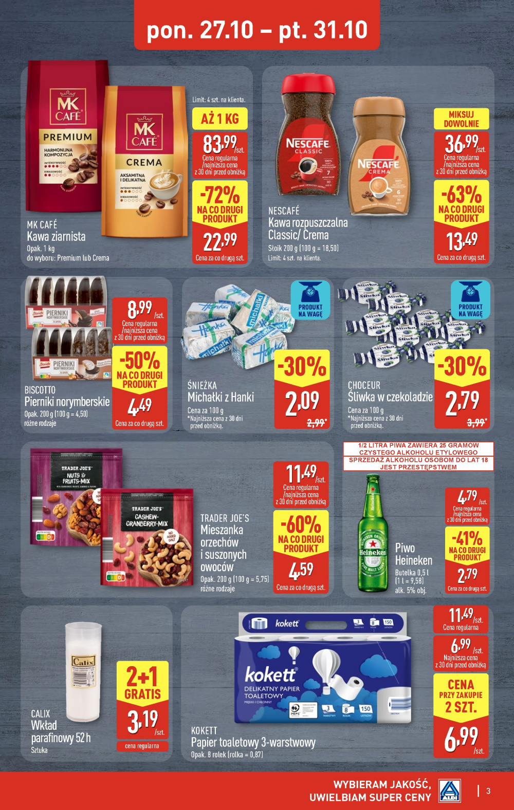 Leták Aldi offerta - Oferta weekendowa, Polsko - strana 3