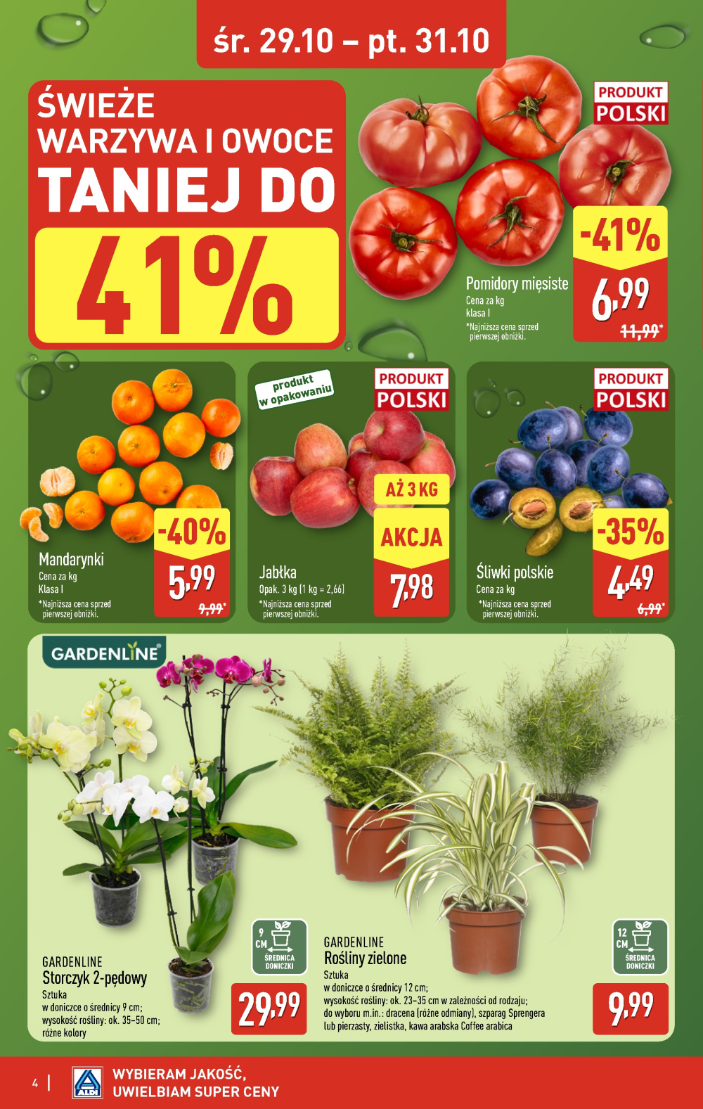 Leták Aldi offerta - Oferta weekendowa, Polsko - strana 4