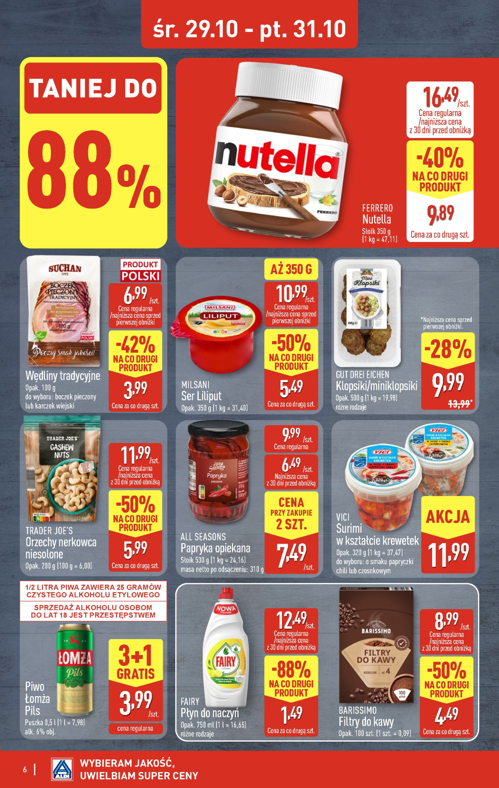 Leták Aldi offerta - Oferta weekendowa, Polsko - strana 6