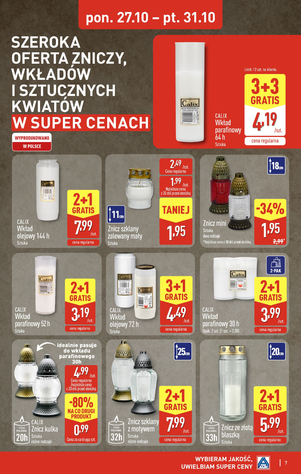 Leták Aldi offerta - Oferta weekendowa, Polsko - strana 7