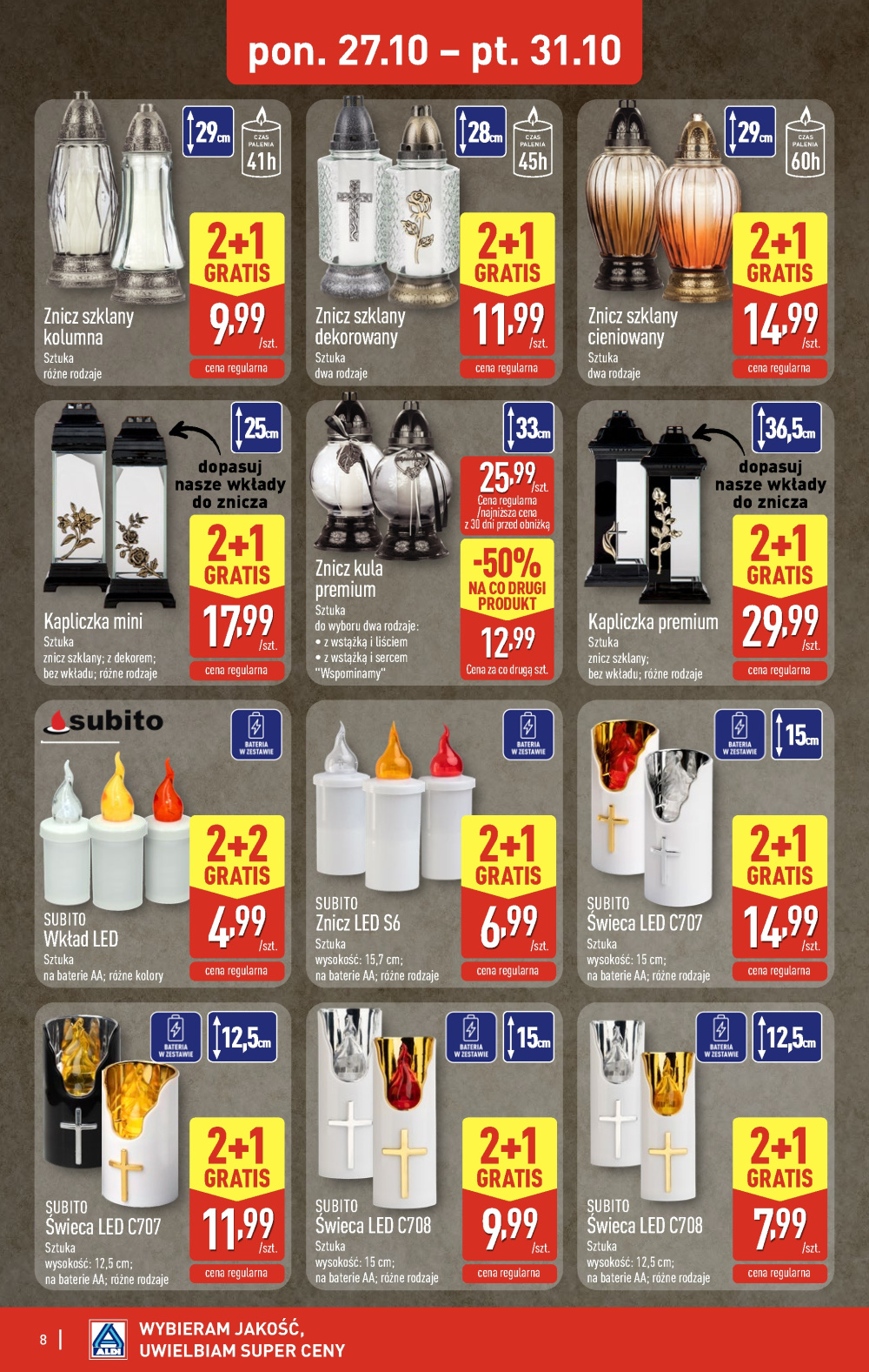 Leták Aldi offerta - Oferta weekendowa, Polsko - strana 8