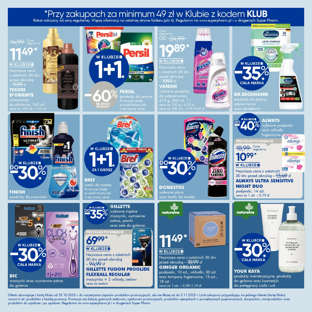 Leták Super-Pharm gazetka - Dni Klubu, Polsko - strana 10