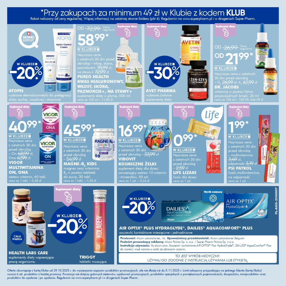 Leták Super-Pharm gazetka - Dni Klubu, Polsko - strana 11