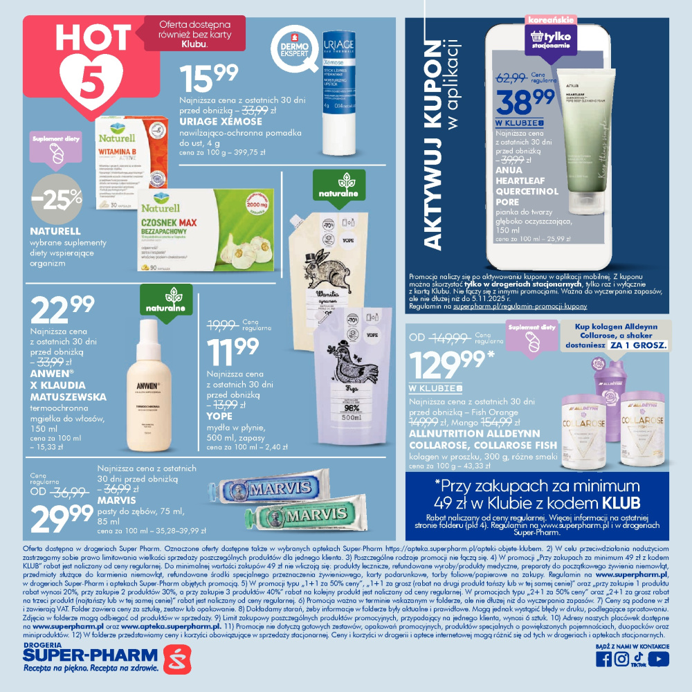 Leták Super-Pharm gazetka - Dni Klubu, Polsko - strana 12