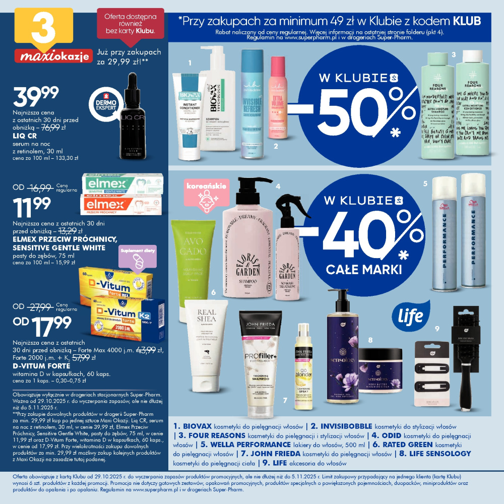 Leták Super-Pharm gazetka - Dni Klubu, Polsko - strana 2