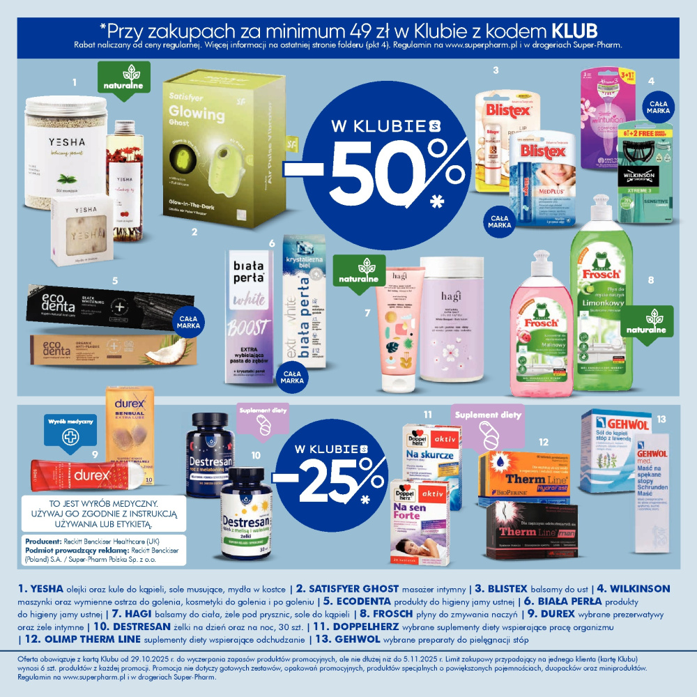 Leták Super-Pharm gazetka - Dni Klubu, Polsko - strana 4