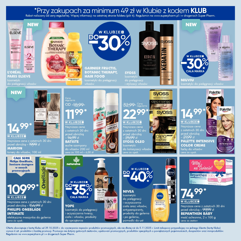 Leták Super-Pharm gazetka - Dni Klubu, Polsko - strana 8