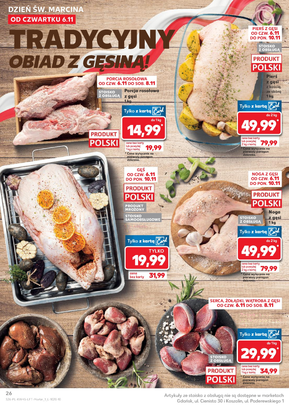 Leták Kaufland gazetka Cieszyn, Polsko - strana 26