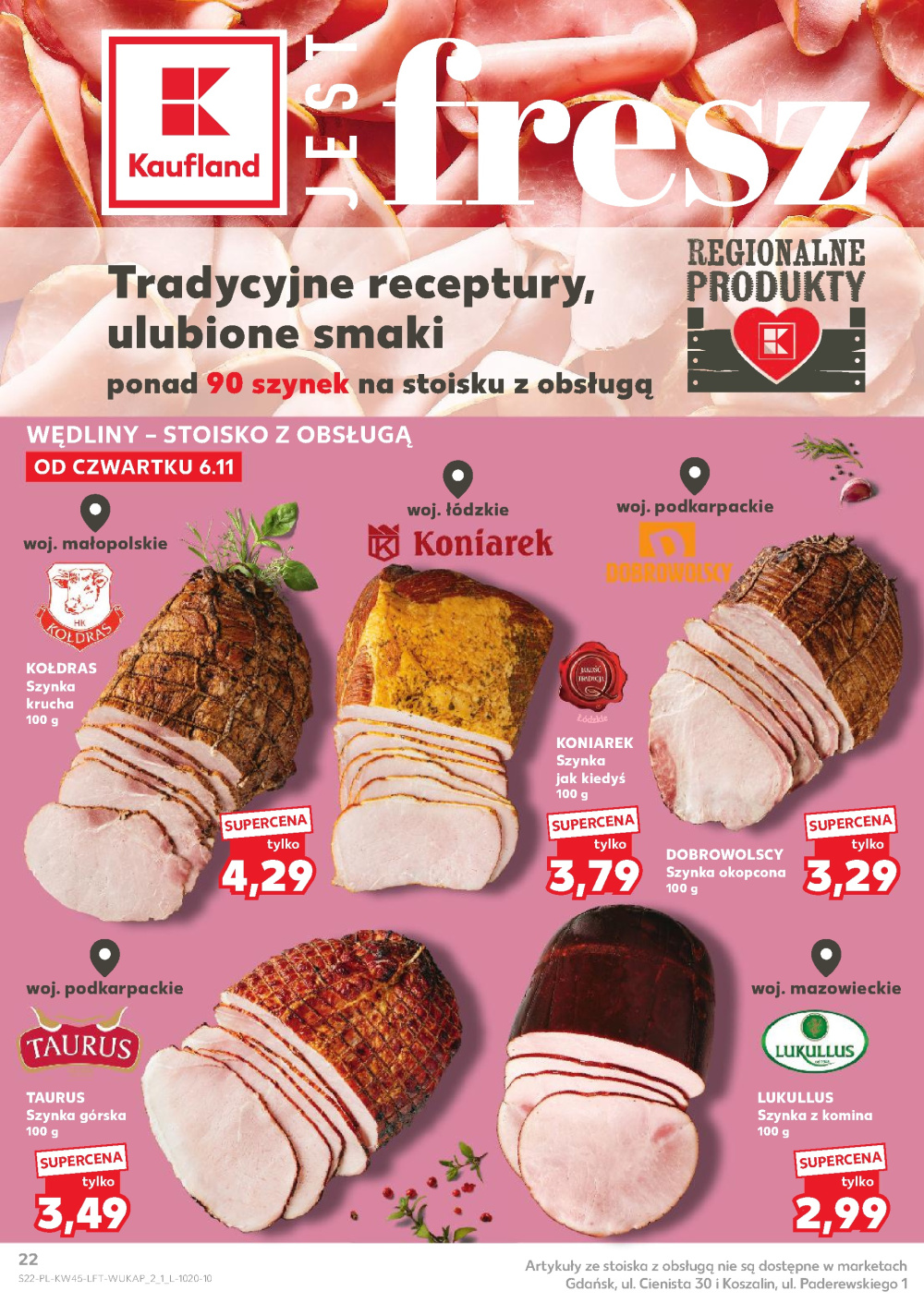 Leták Kaufland gazetka Białogard, Polsko - strana 22