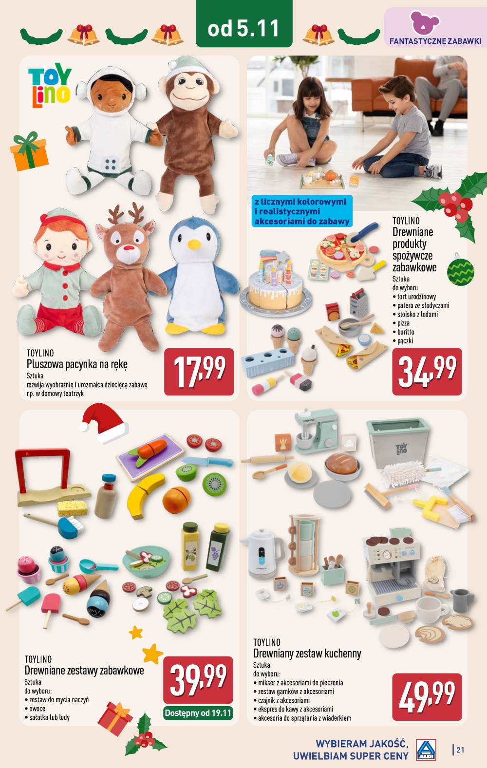 Leták Aldi offerta - Katalog zabawek, Polsko - strana 21