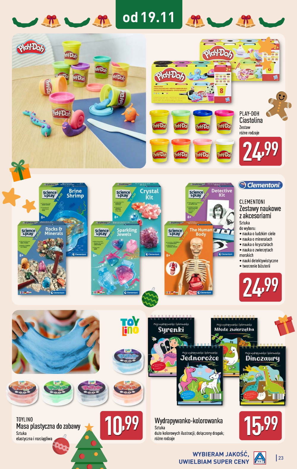 Leták Aldi offerta - Katalog zabawek, Polsko - strana 23