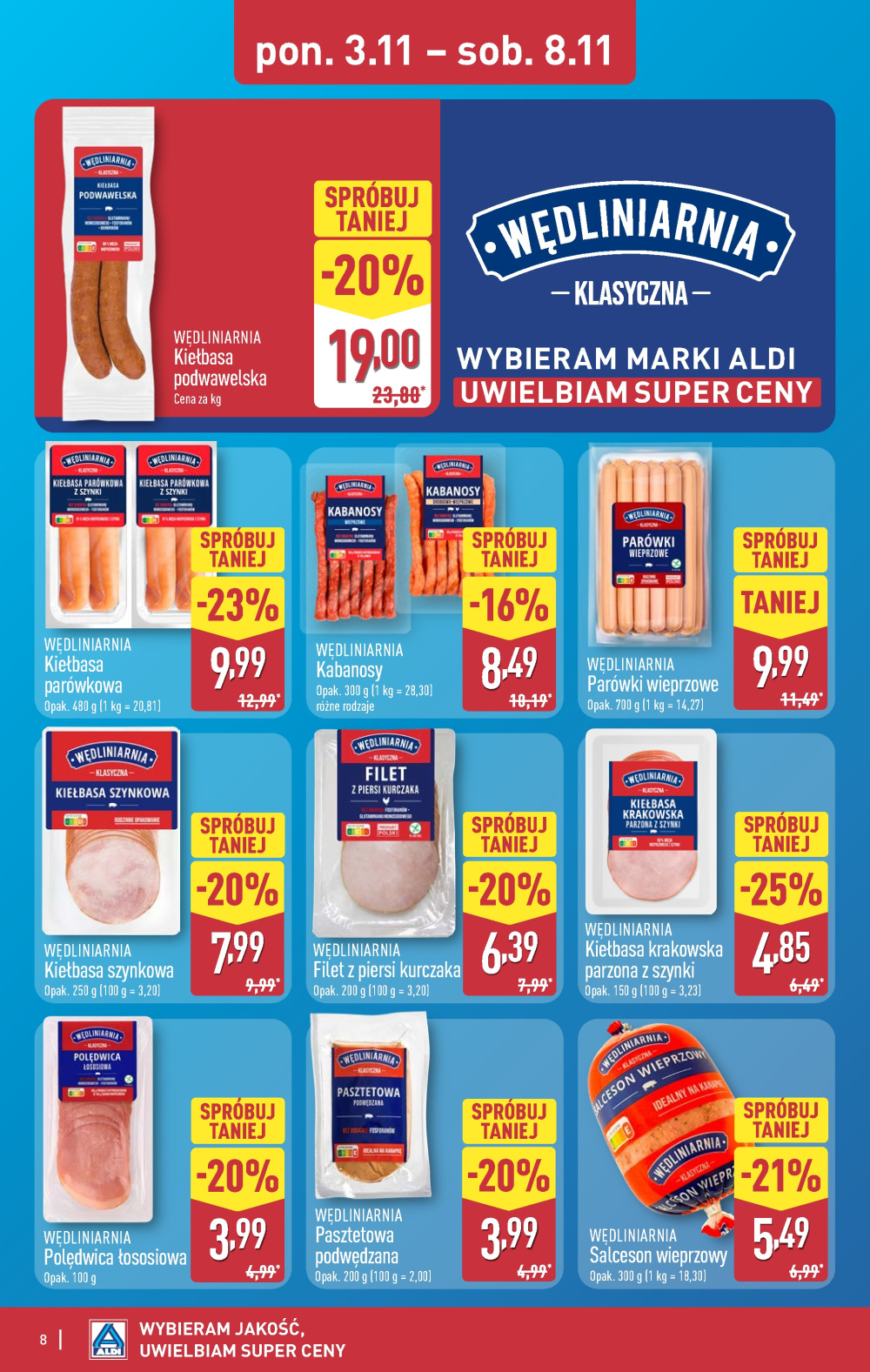 Leták Aldi offerta, Polsko - strana 8