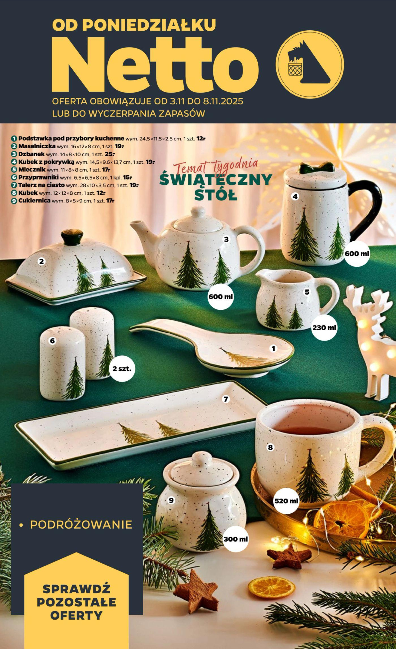 Netto gazetka - Non food od 3. 11. 2025