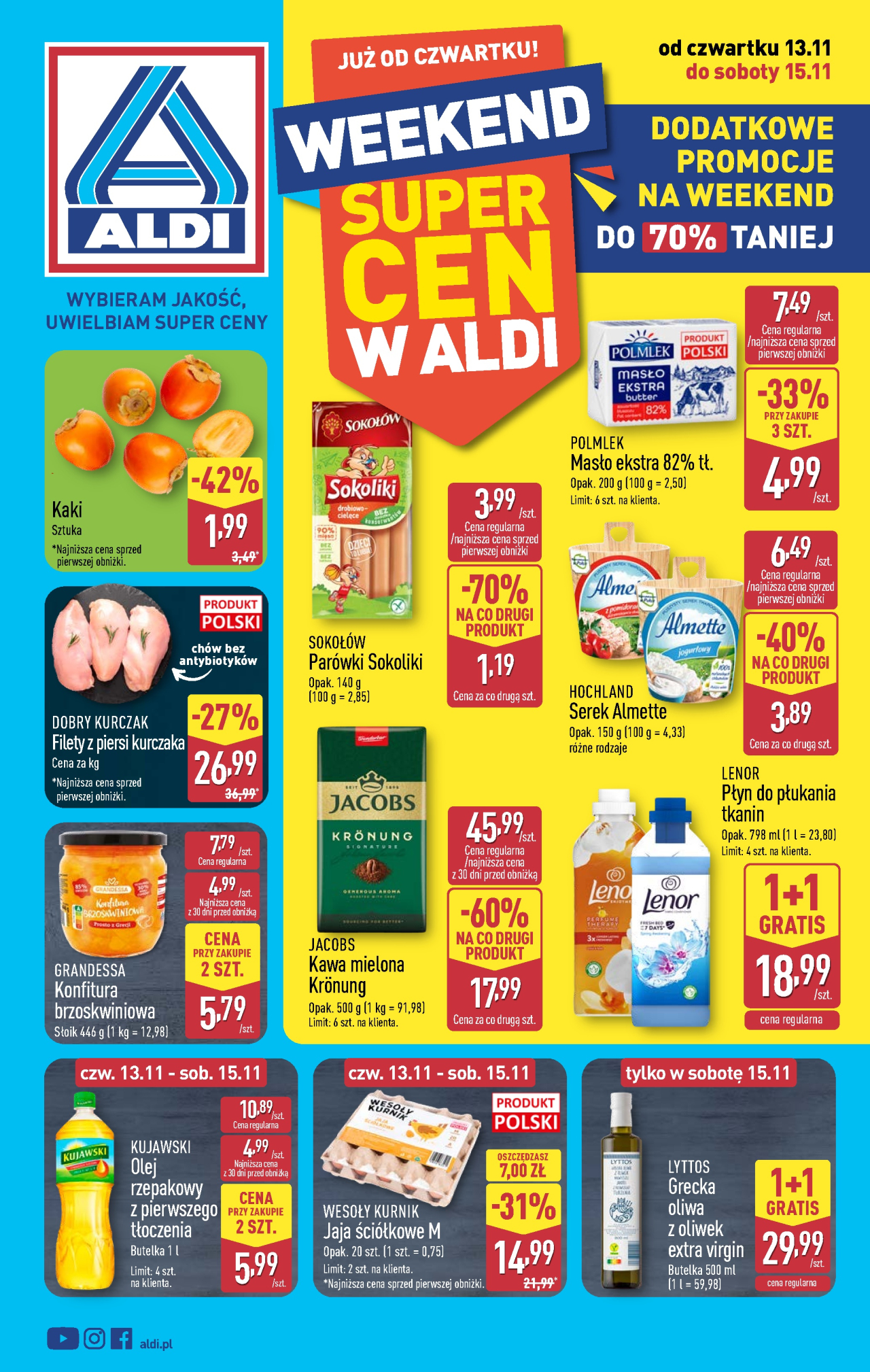 Aldi offerta - Oferta weekendowa od 13. 11. 2025