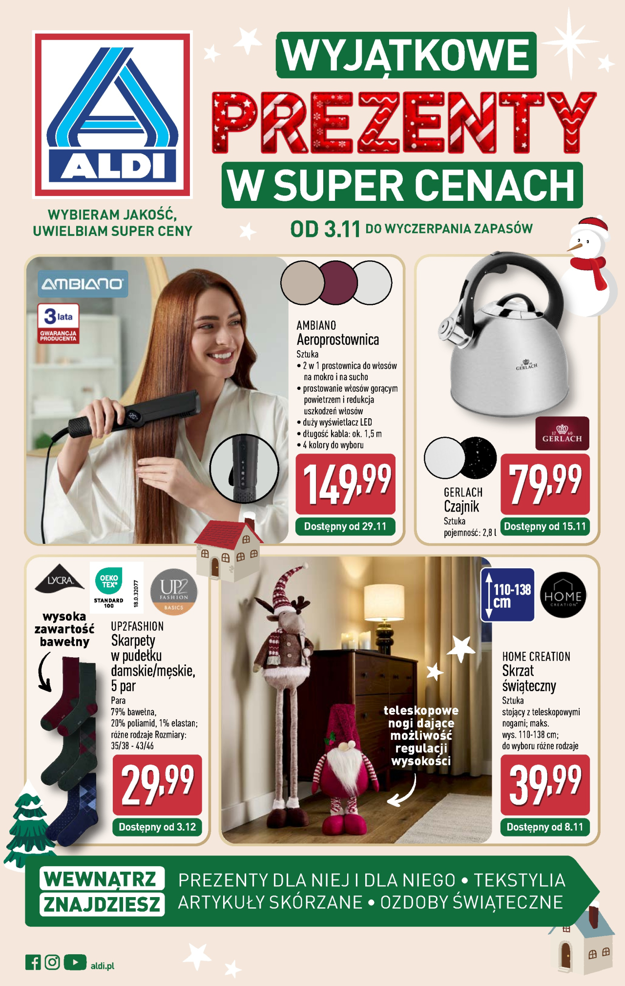 Aldi offerta - Katalog prezentowy od 3. 11. 2025