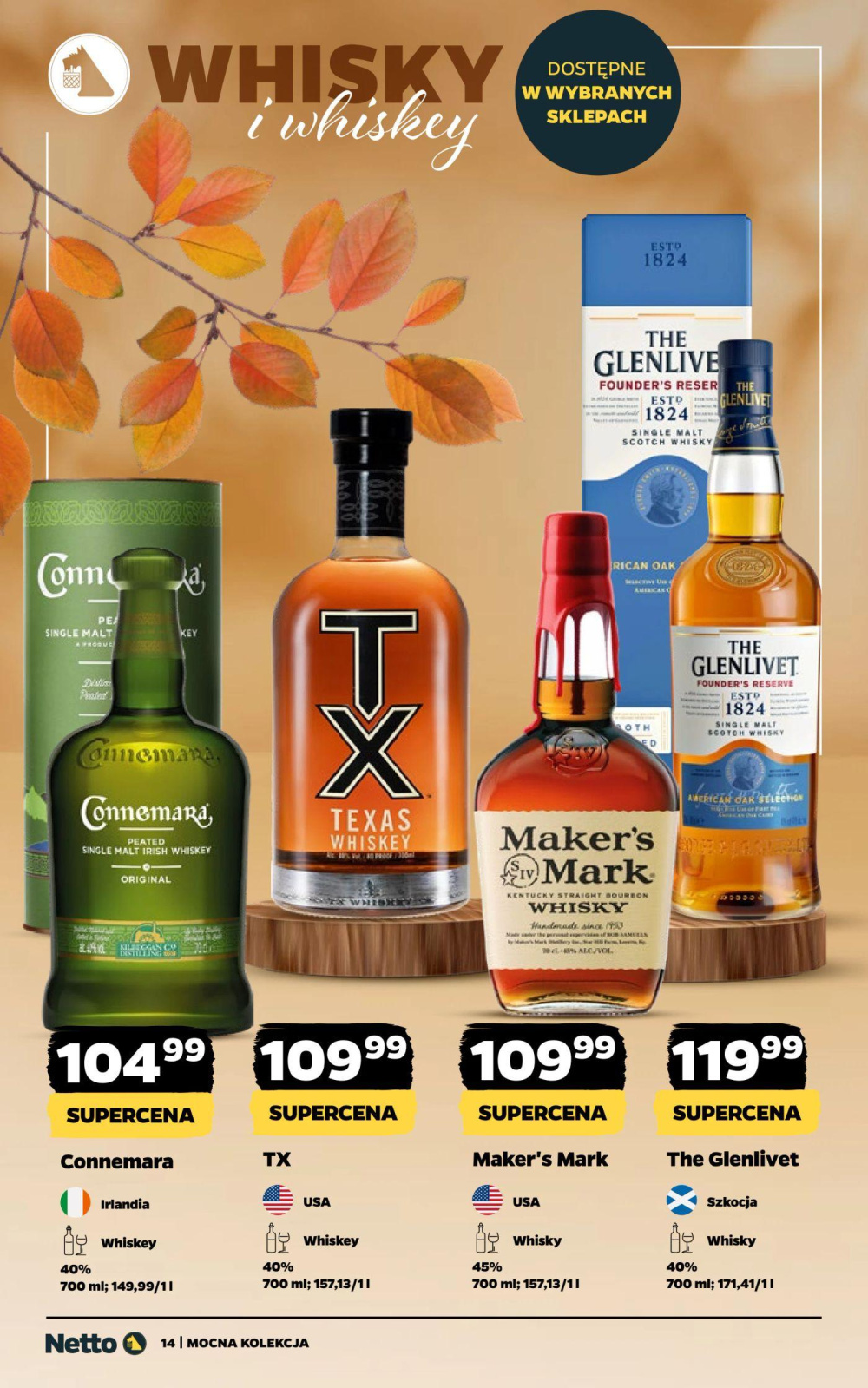 Leták Netto gazetka - Alkohol, Polsko - strana 9