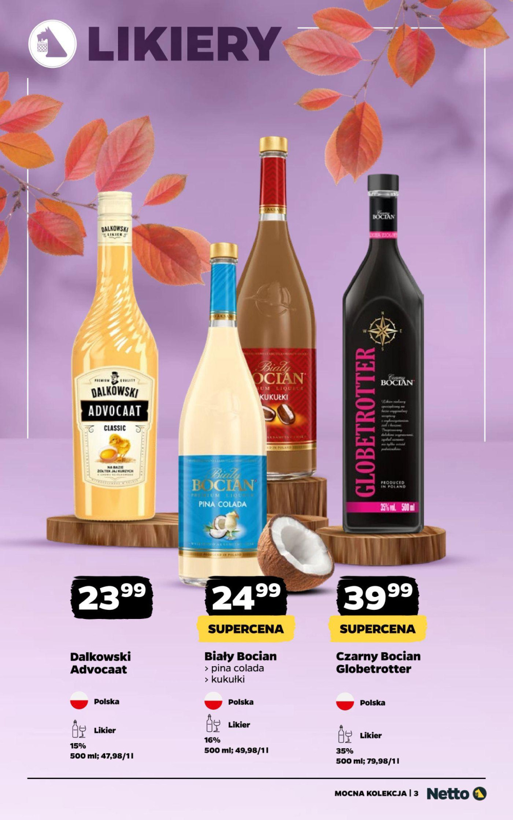 Leták Netto gazetka - Alkohol, Polsko - strana 3