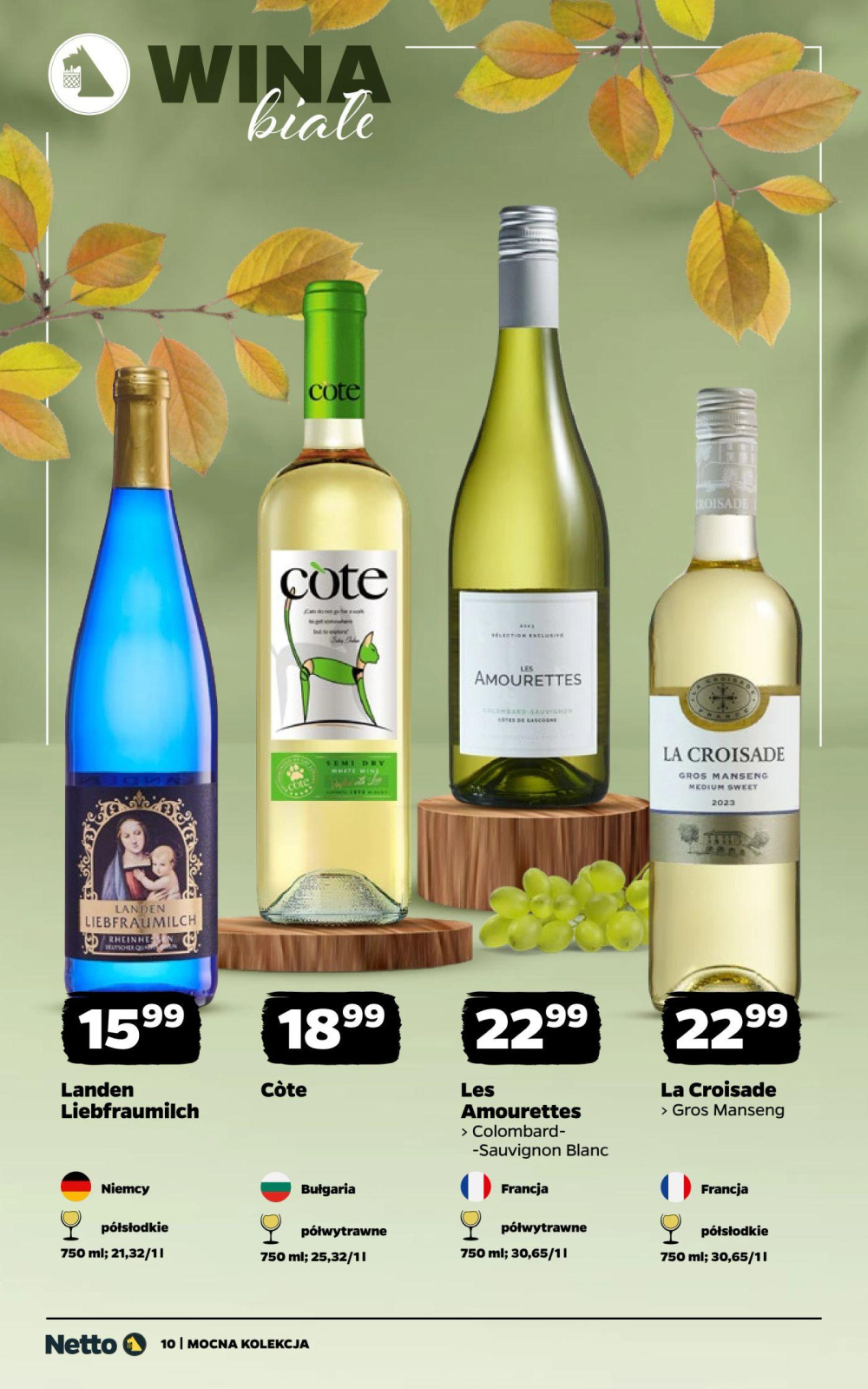 Leták Netto gazetka - Wina, Polsko - strana 10