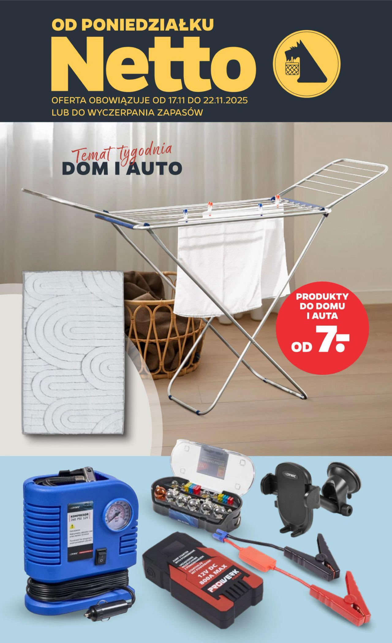 Netto gazetka - Non food od 17. 11. 2025