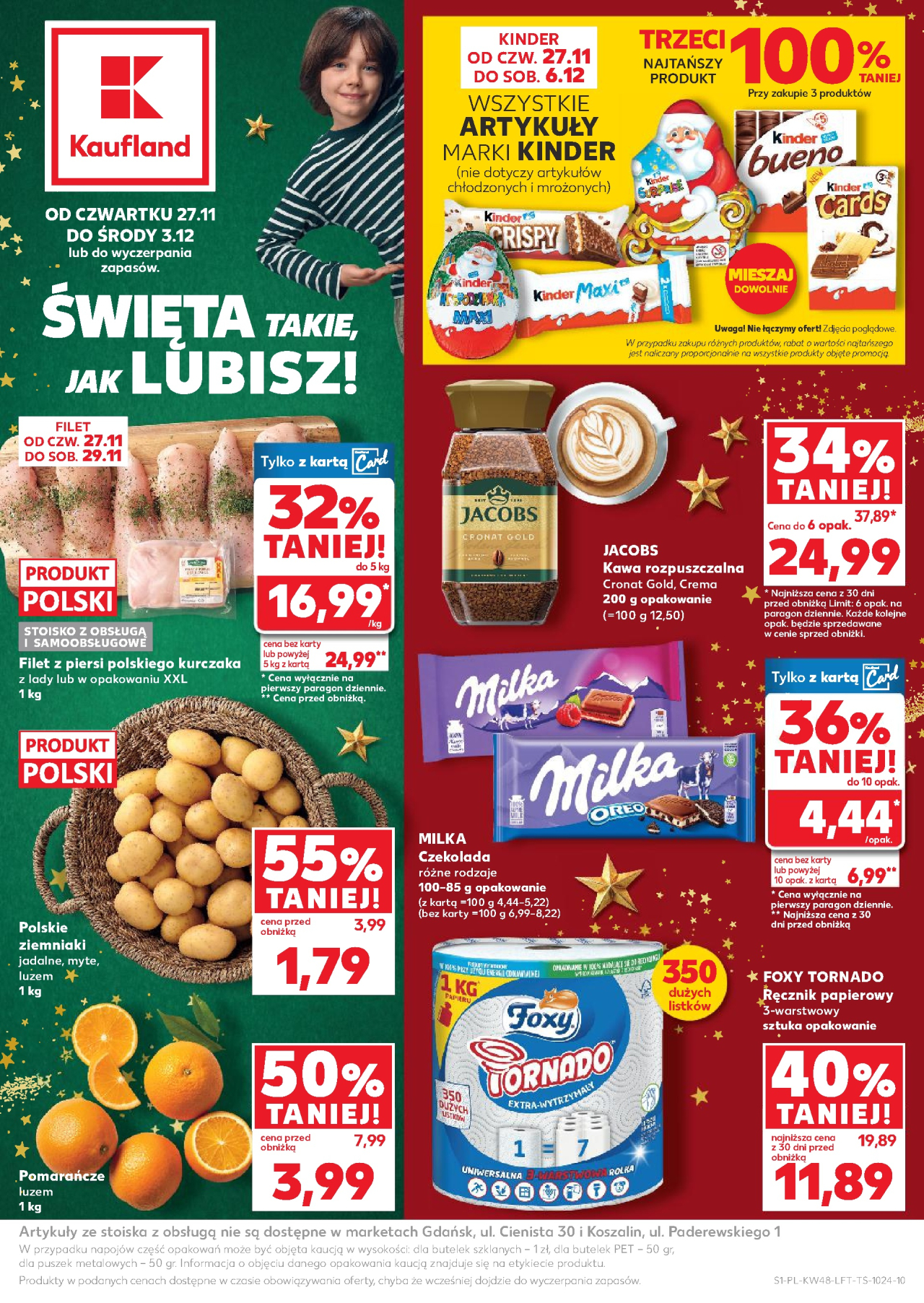 Kaufland gazetka Prudnik od 27. 11. 2025