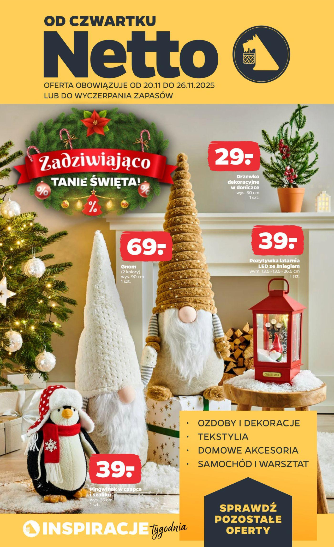 Netto gazetka - Non food od 20. 11. 2025