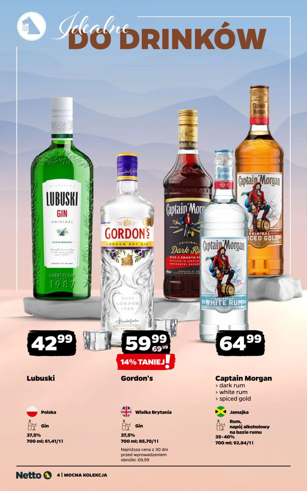 Leták Netto gazetka - Alkohol Mocne, Polsko - strana 4