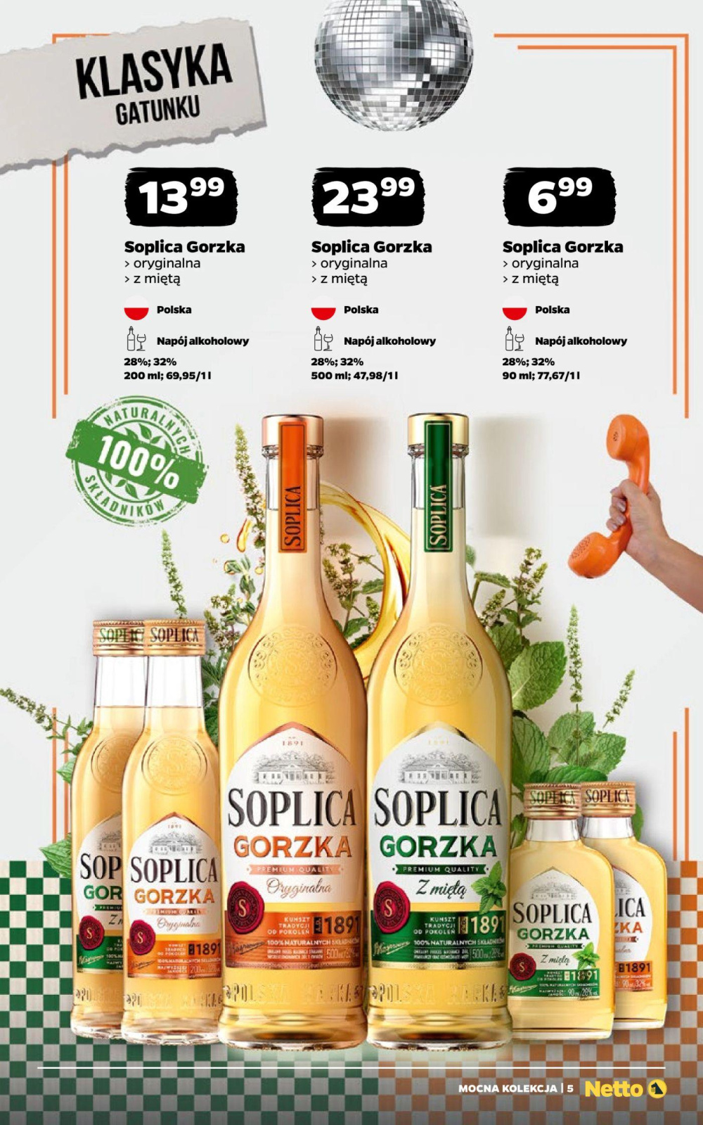 Leták Netto gazetka - Alkohol Mocne, Polsko - strana 5