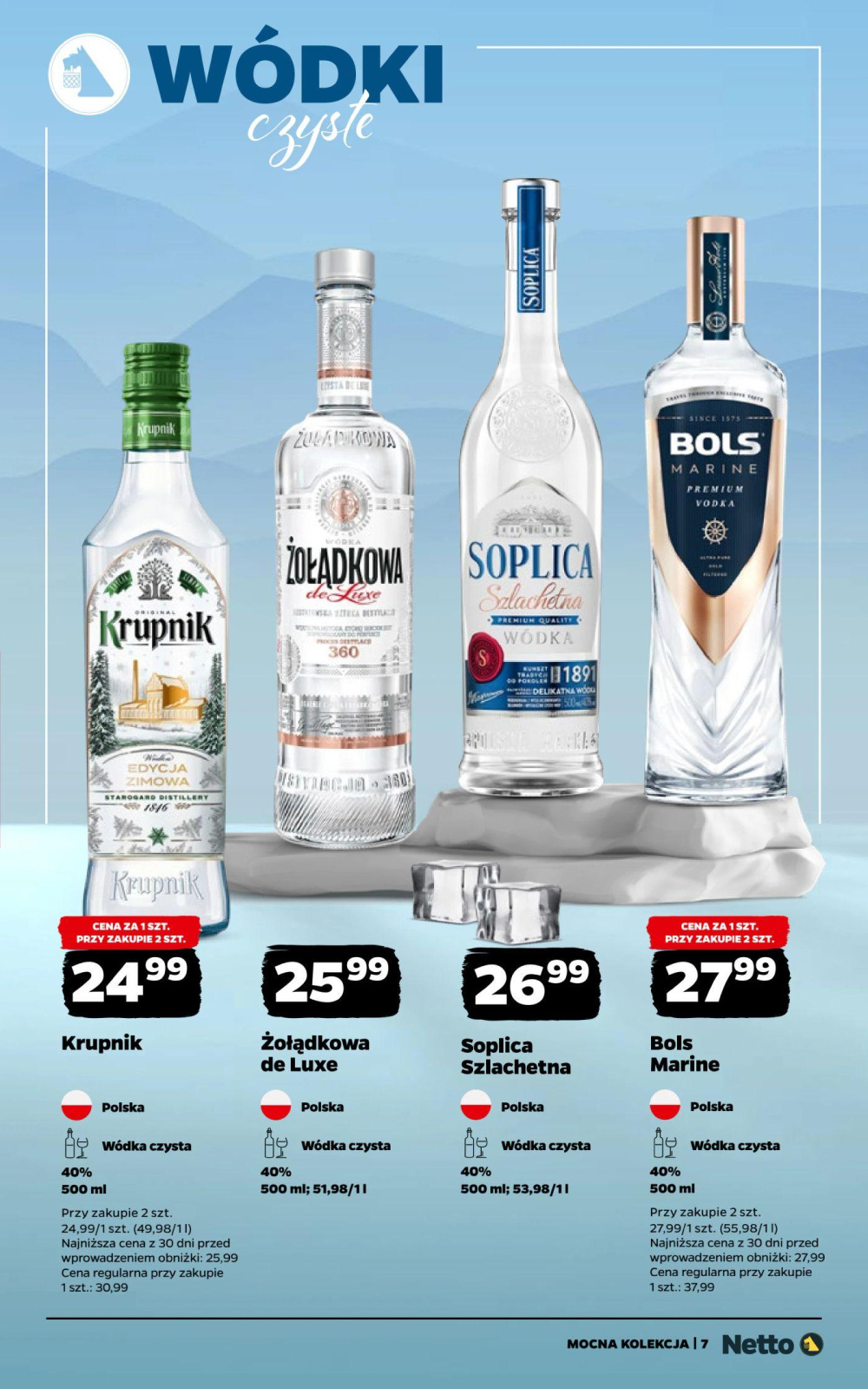 Leták Netto gazetka - Alkohol Mocne, Polsko - strana 7