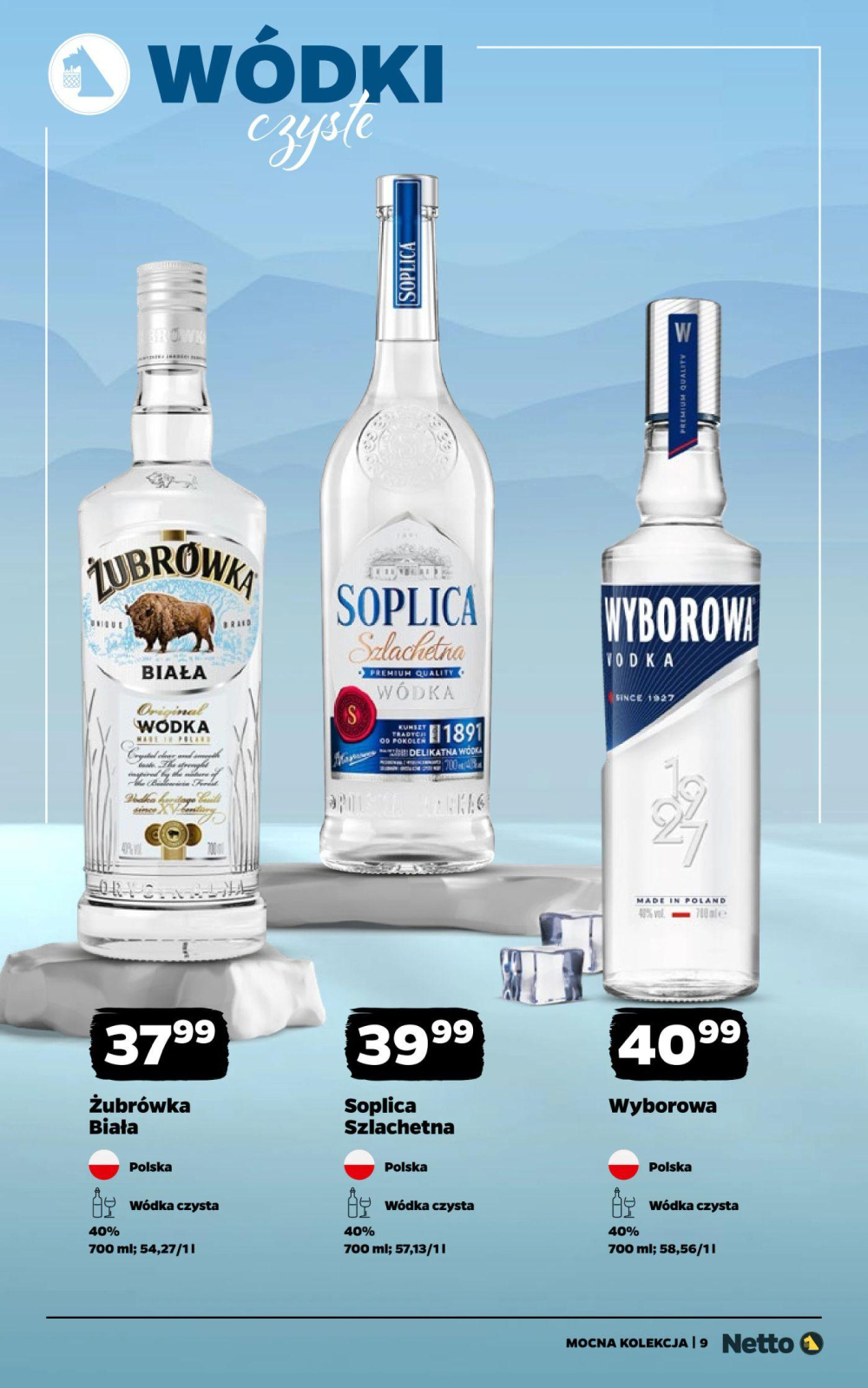 Leták Netto gazetka - Alkohol Mocne, Polsko - strana 9