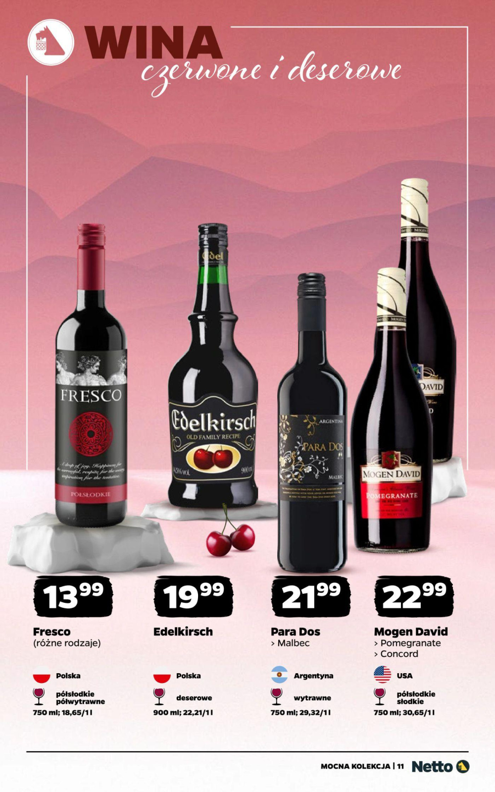 Leták Netto katalog - Wina, Polsko - strana 11
