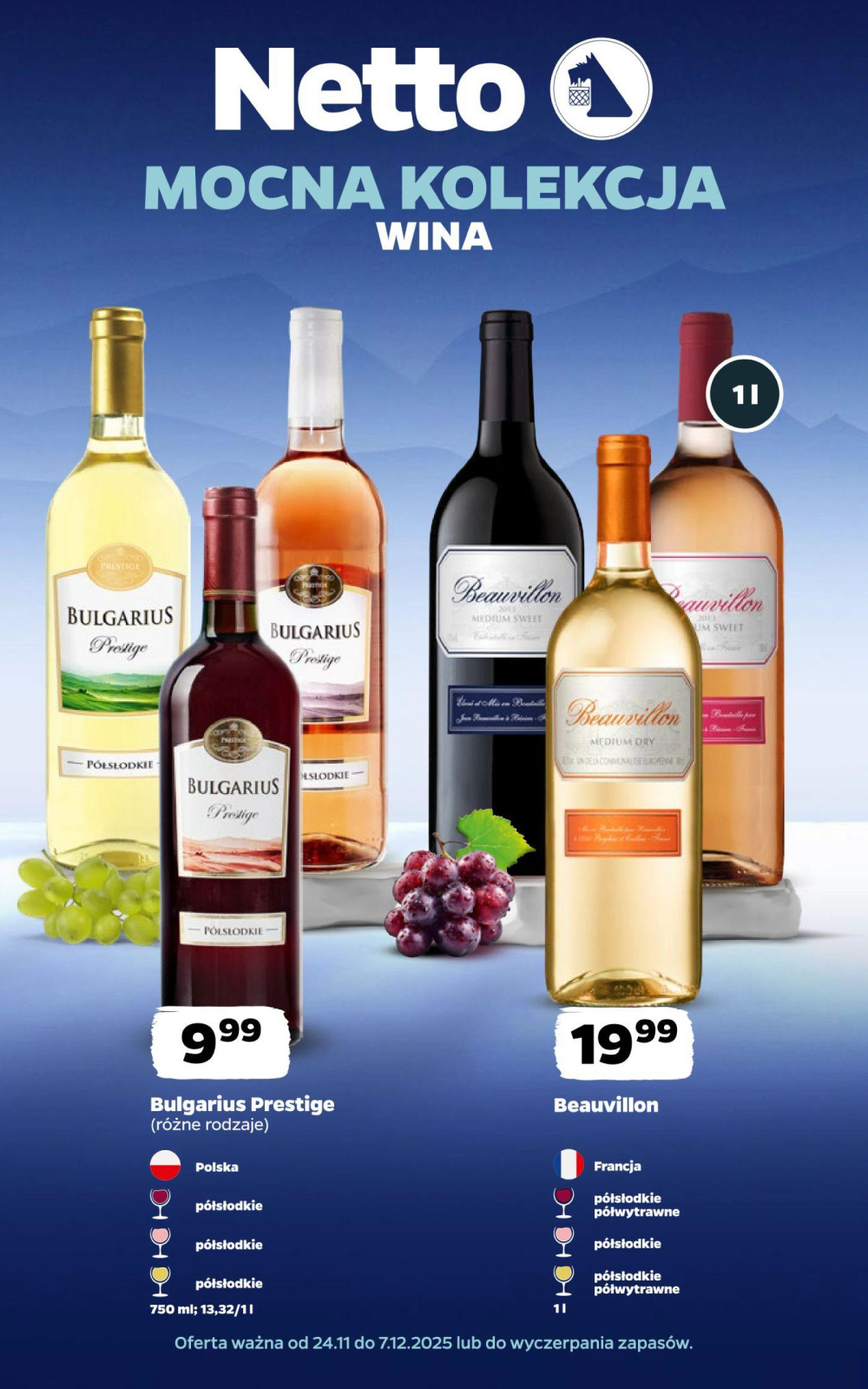 Leták Netto katalog - Wina, Polsko - strana 1