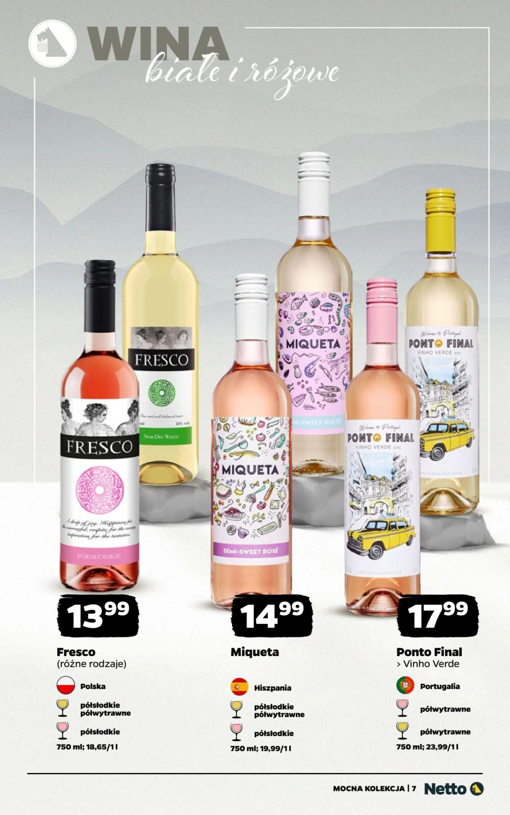 Leták Netto katalog - Wina, Polsko - strana 7