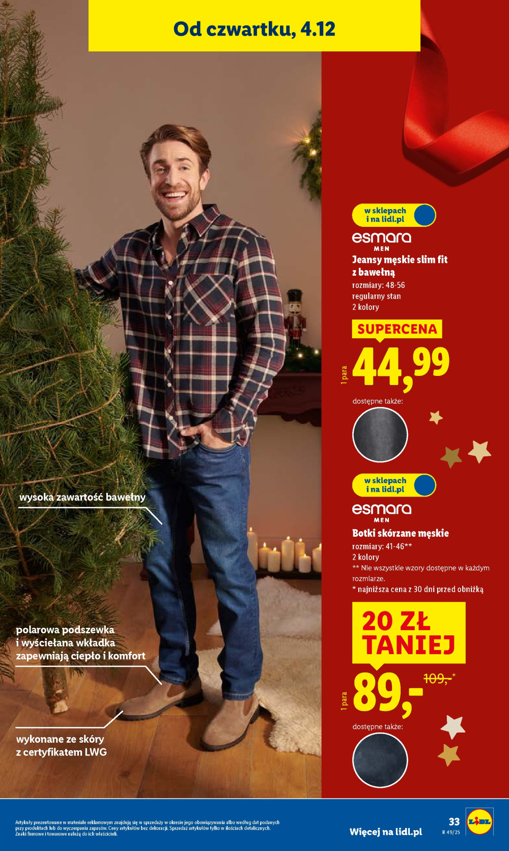 Leták Lidl katalog, Polsko - strana 39