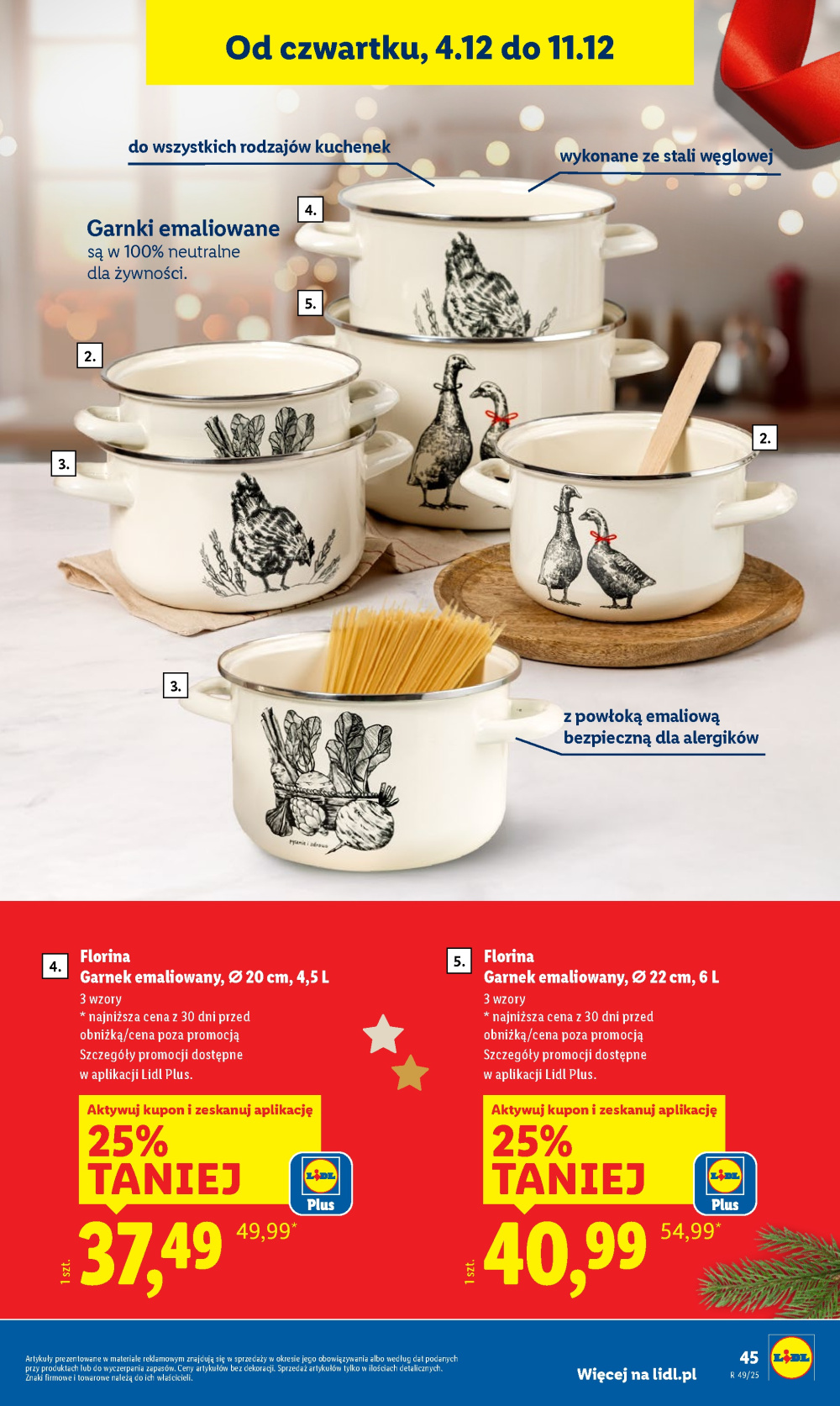 Leták Lidl katalog, Polsko - strana 51