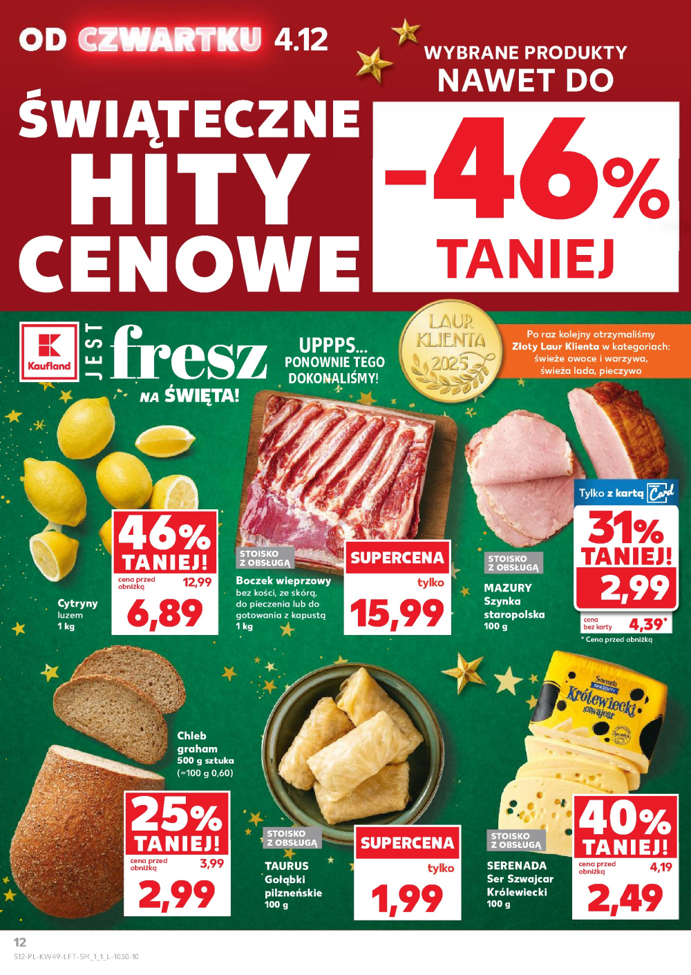 Leták Kaufland gazetka Cieszyn, Polsko - strana 12