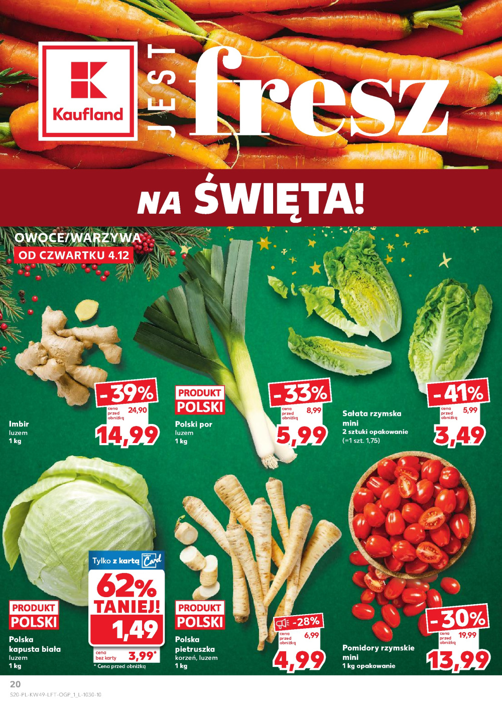 Leták Kaufland gazetka Cieszyn, Polsko - strana 20