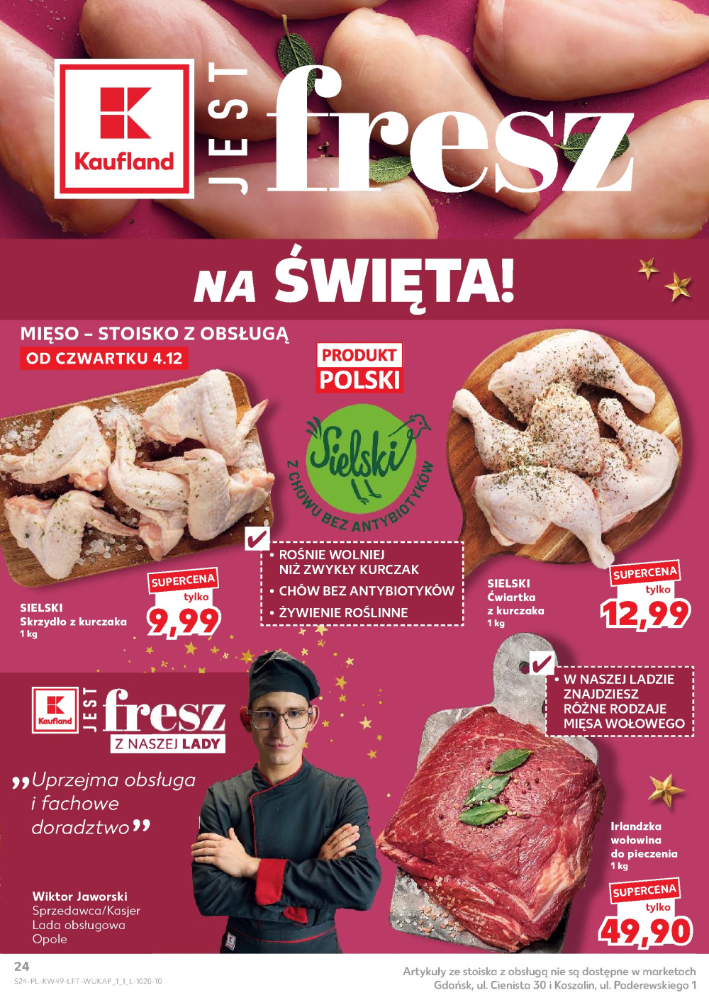 Leták Kaufland gazetka Cieszyn, Polsko - strana 24