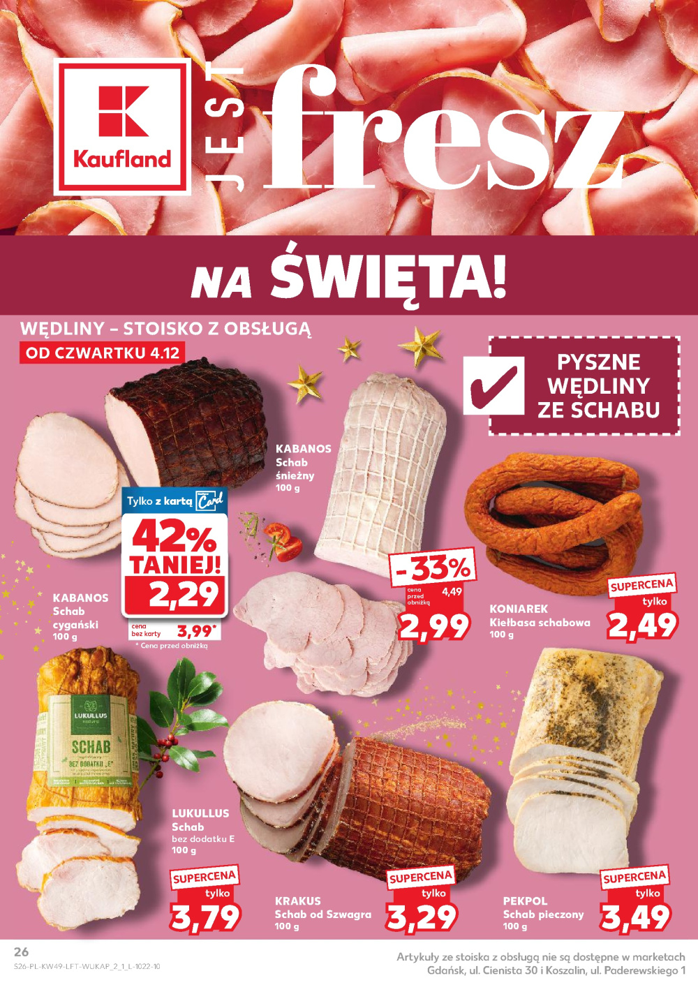 Leták Kaufland gazetka Cieszyn, Polsko - strana 26