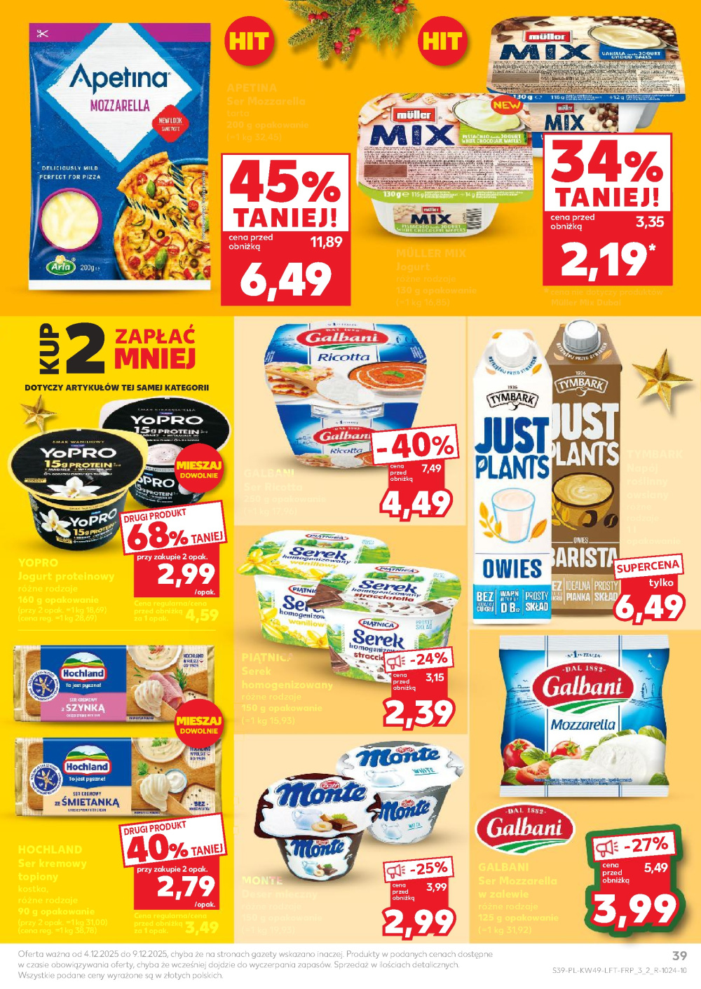 Leták Kaufland gazetka Cieszyn, Polsko - strana 39