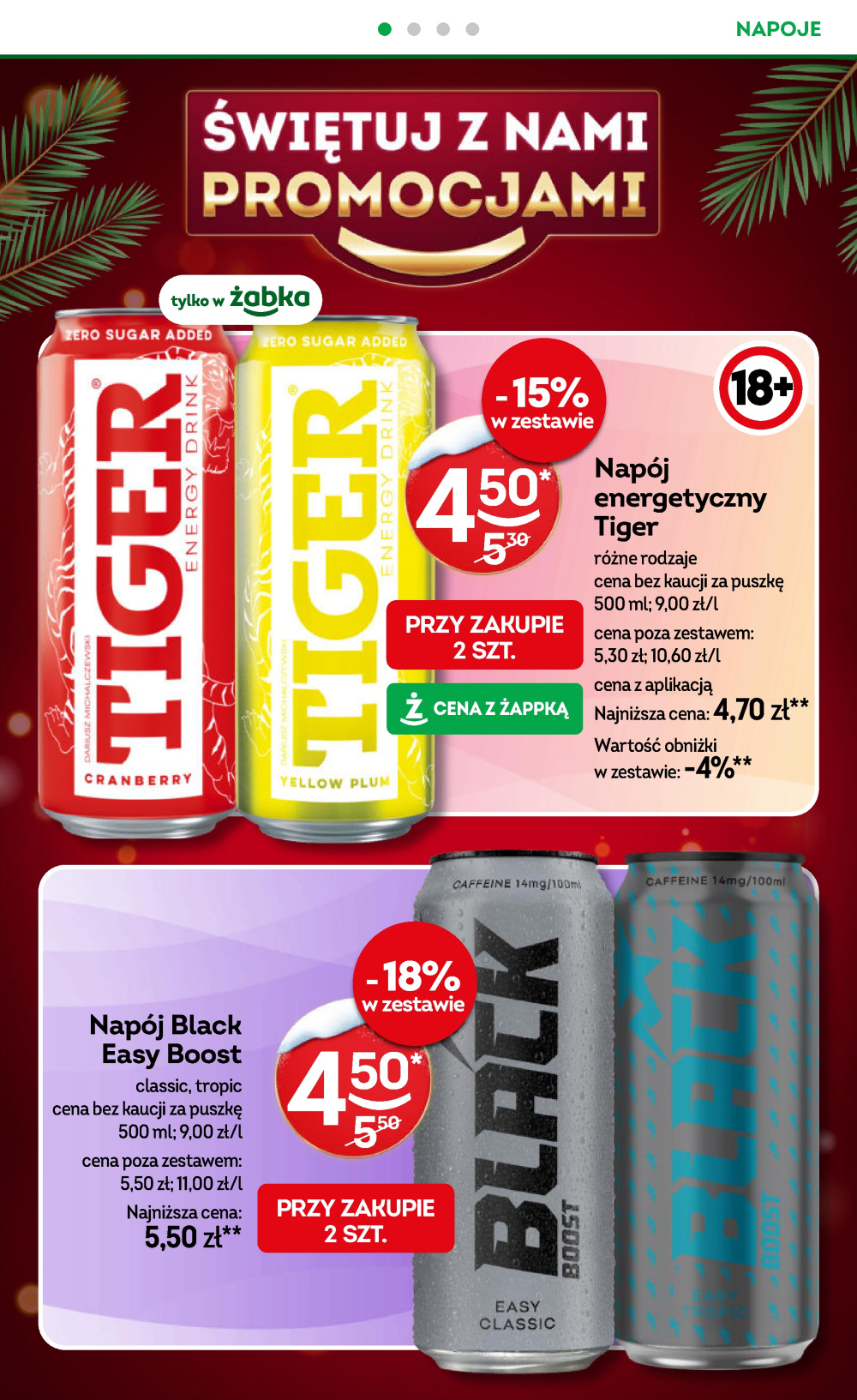 Leták Żabka gazetka, Polsko - strana 22