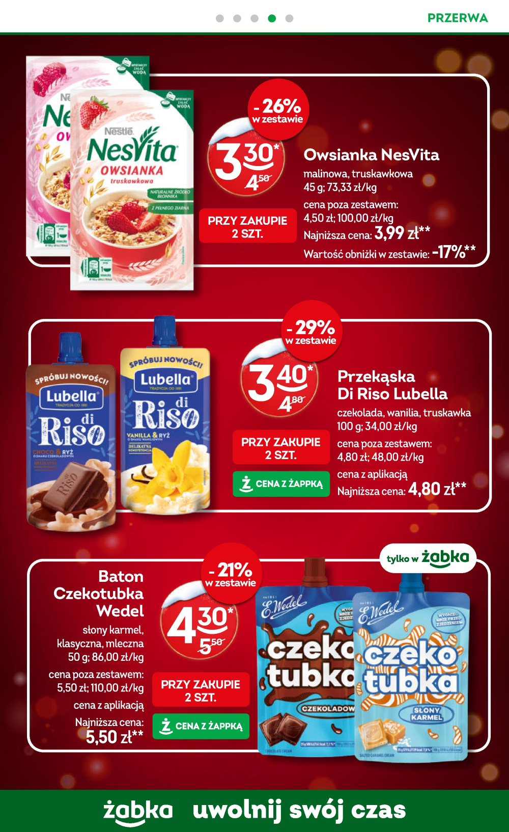 Leták Żabka gazetka, Polsko - strana 57