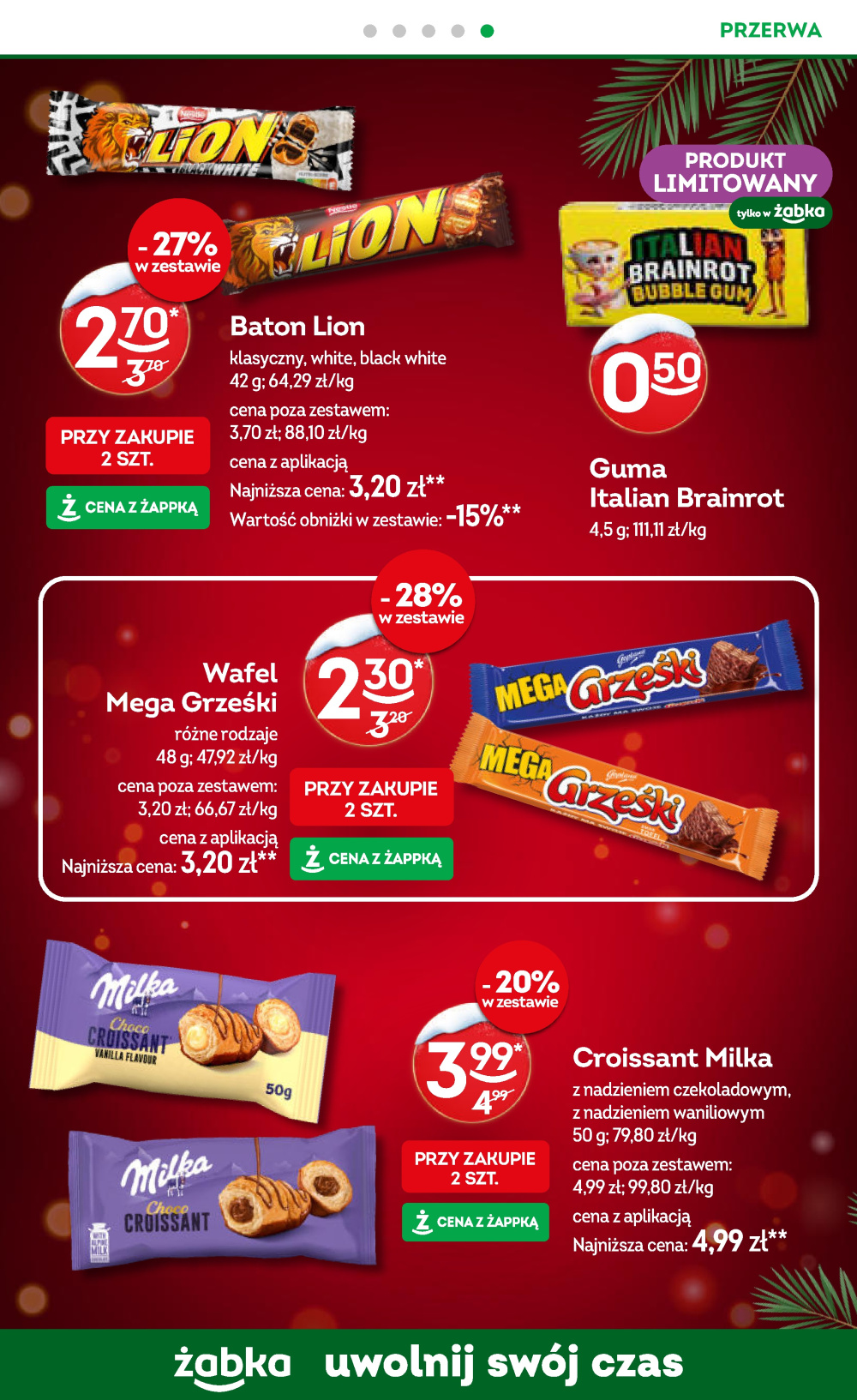 Leták Żabka gazetka, Polsko - strana 58