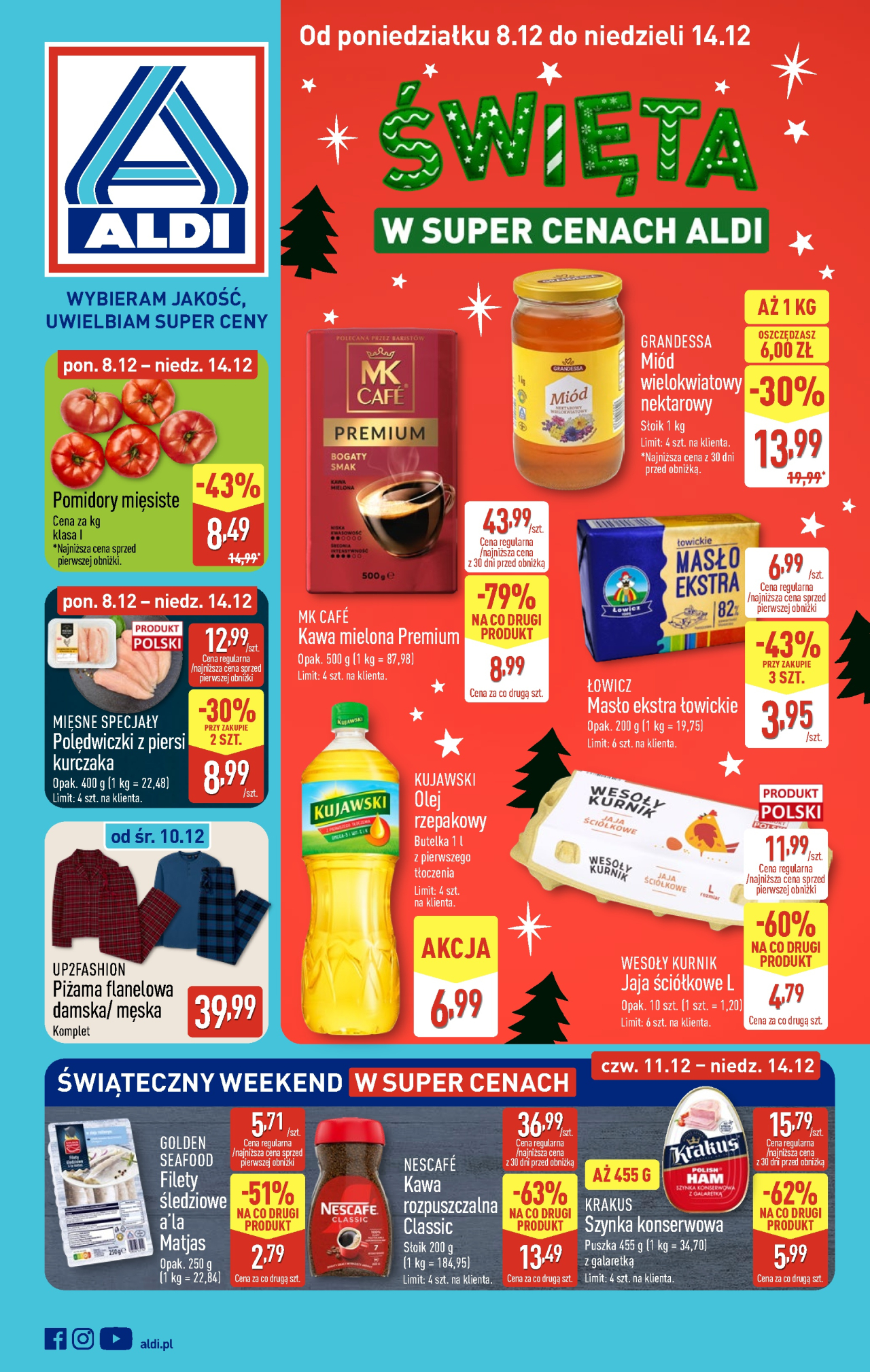 Aldi offerta od 8. 12. 2025