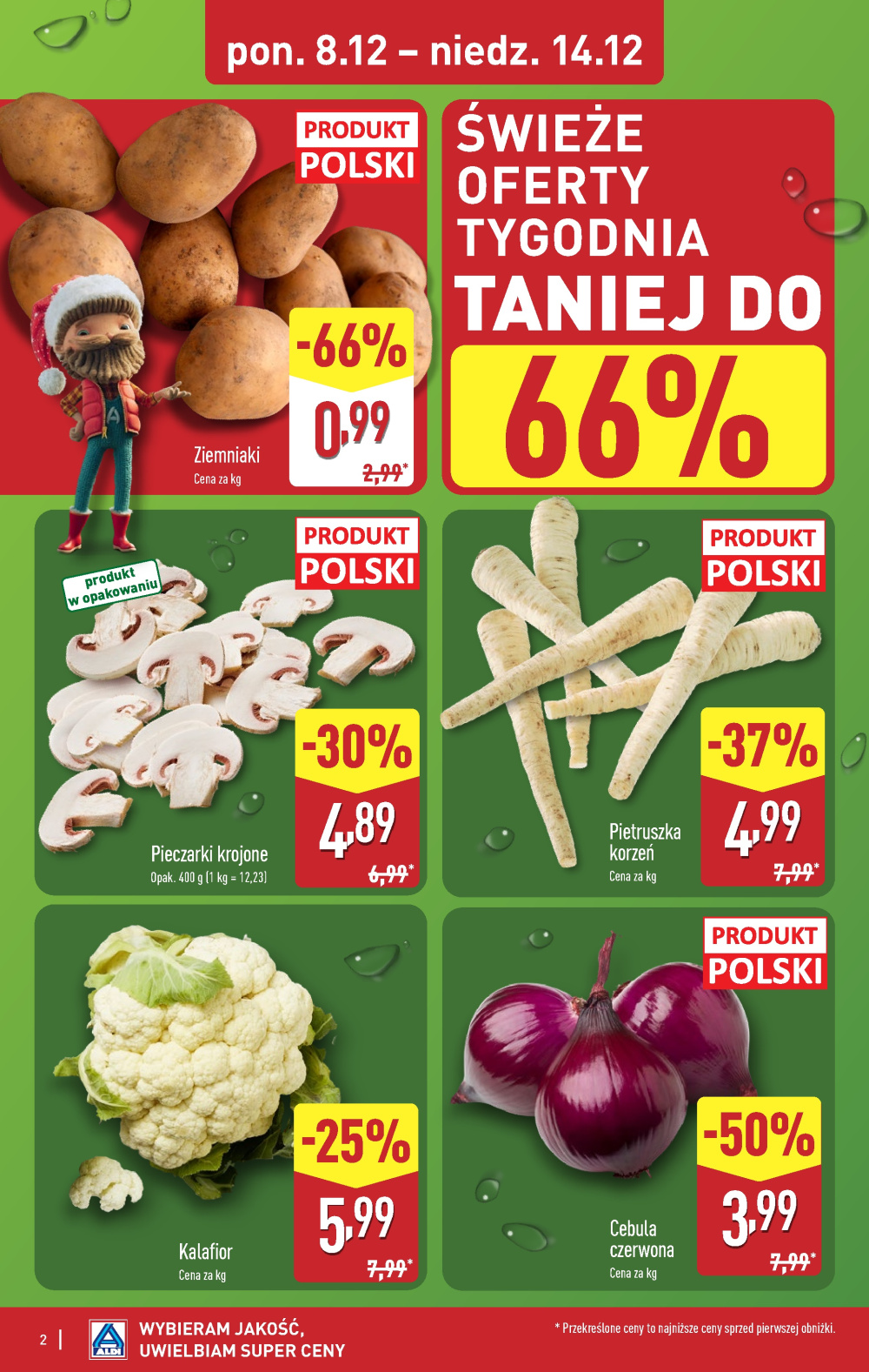 Leták Aldi offerta - Gwiazdy świątecznego stołu, Polsko - strana 2
