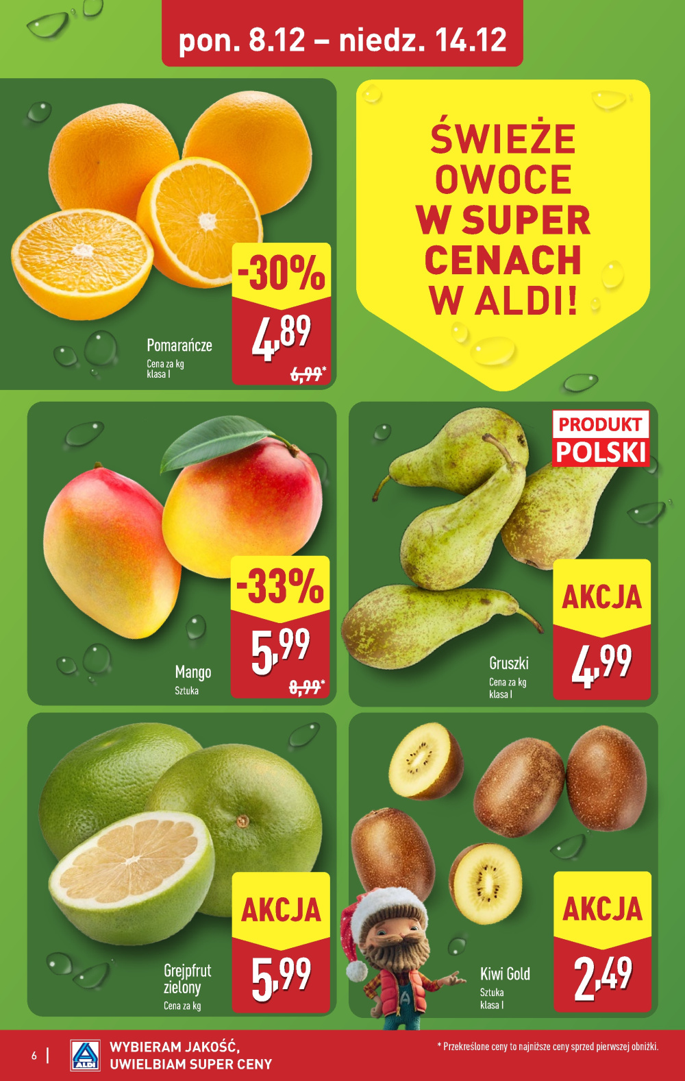 Leták Aldi offerta - Gwiazdy świątecznego stołu, Polsko - strana 6