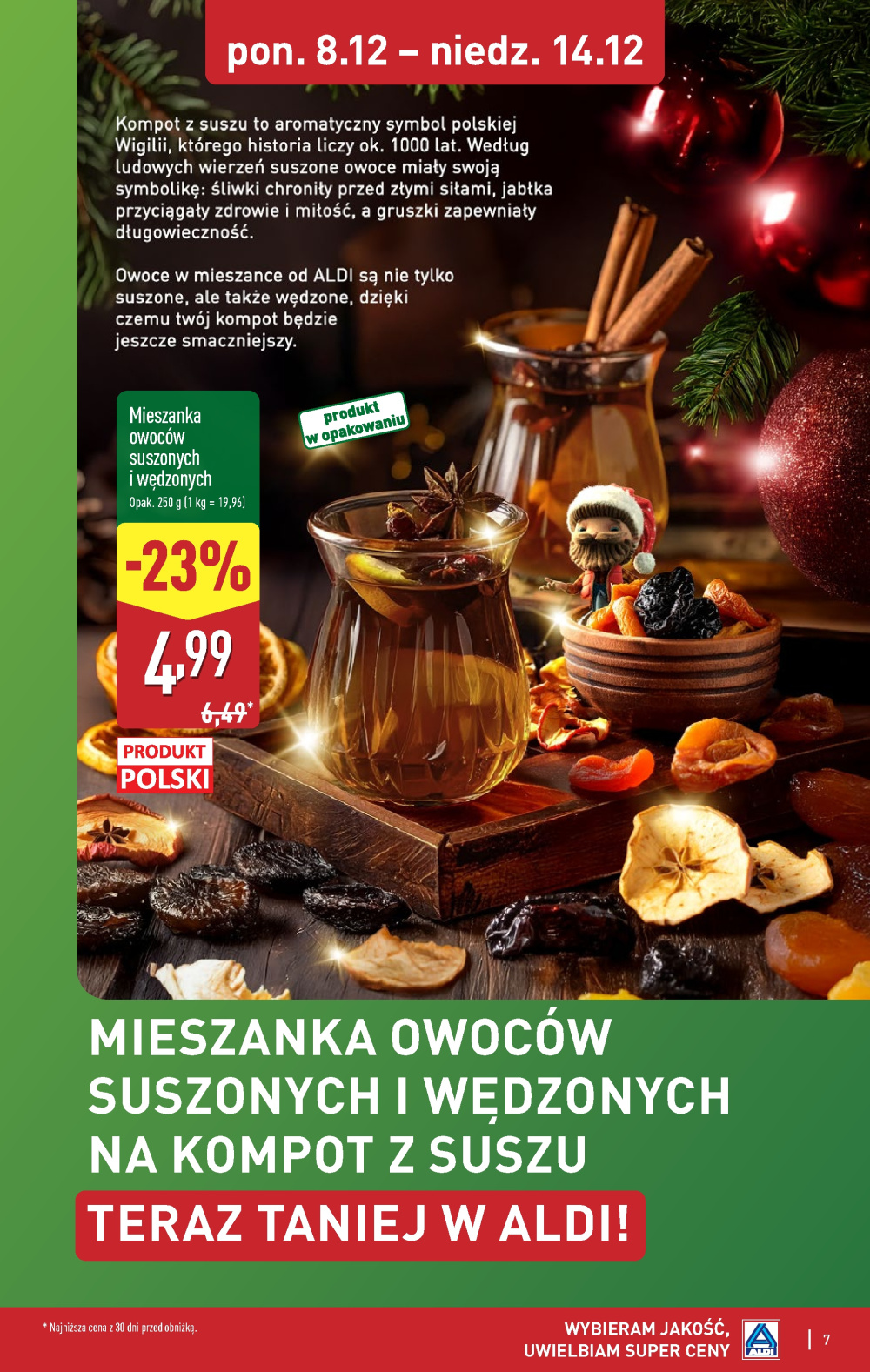 Leták Aldi offerta - Gwiazdy świątecznego stołu, Polsko - strana 7