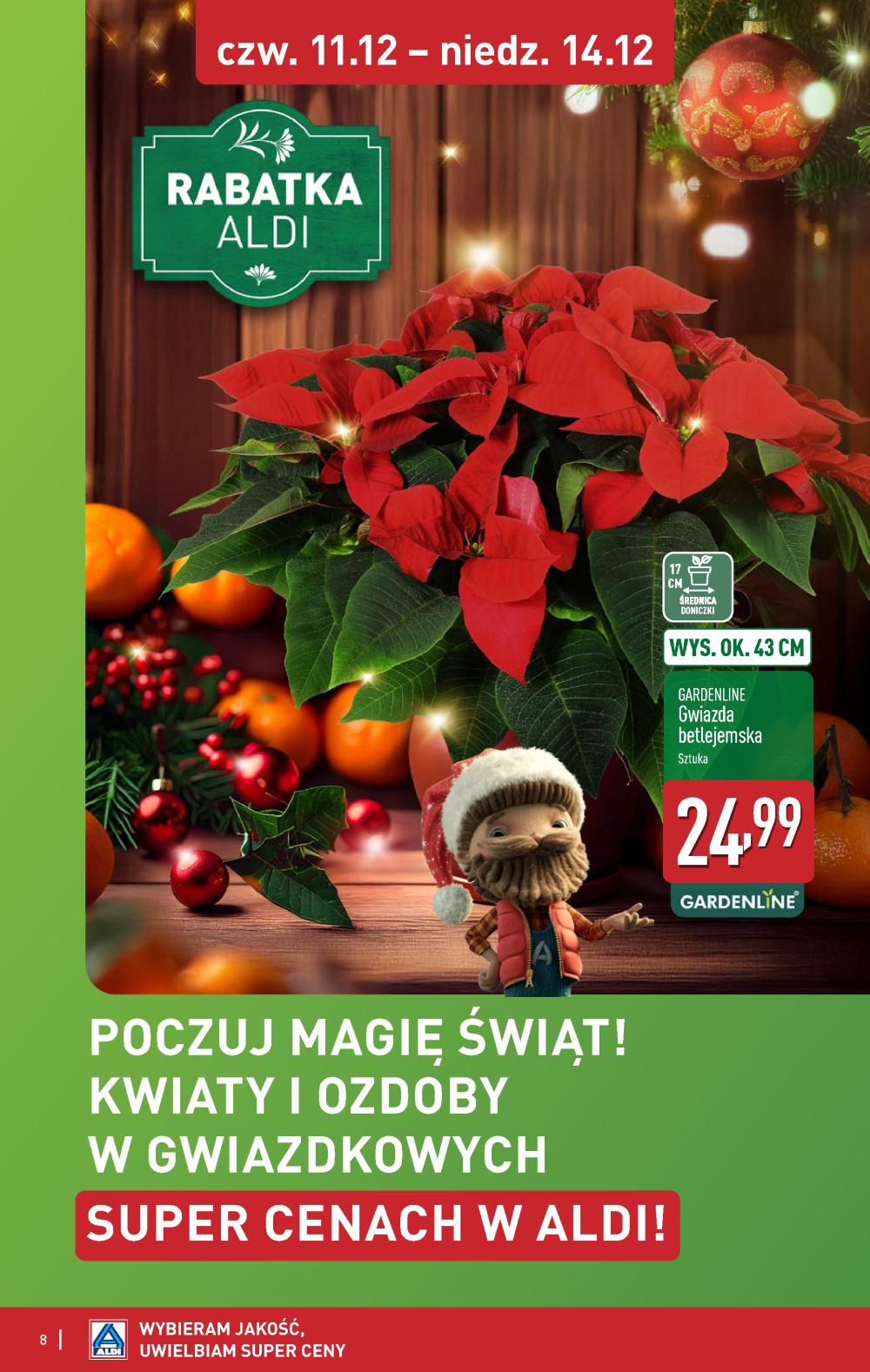 Leták Aldi offerta - Gwiazdy świątecznego stołu, Polsko - strana 8