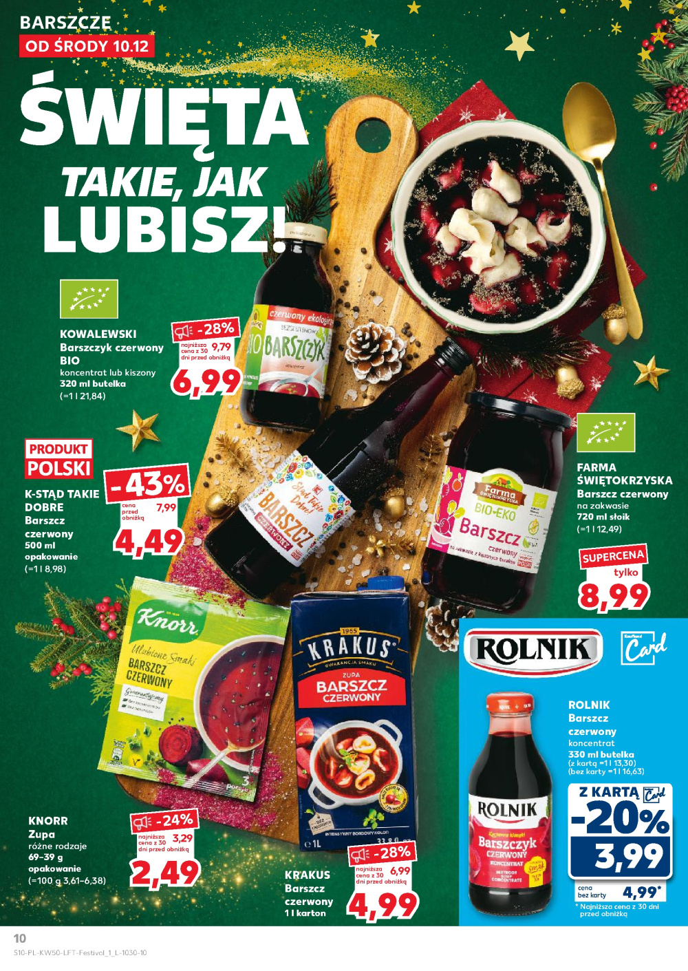 Leták Kaufland gazetka Cieszyn, Polsko - strana 10
